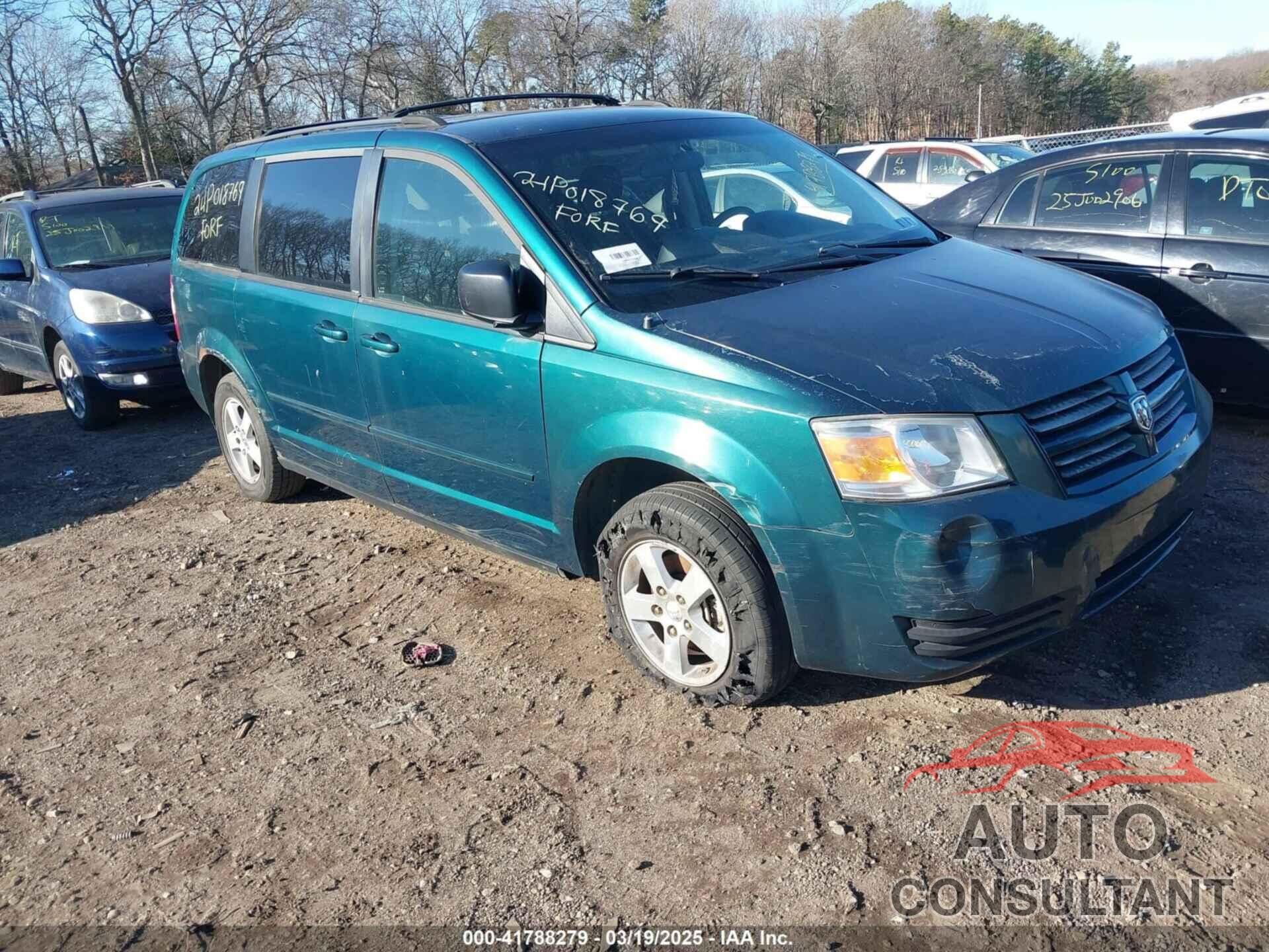 DODGE GRAND CARAVAN 2009 - 2D8HN44E89R588431