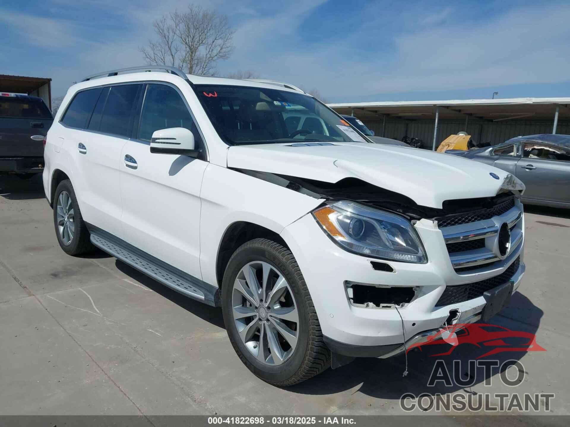 MERCEDES-BENZ GL 450 2016 - 4JGDF6EE4GA712535