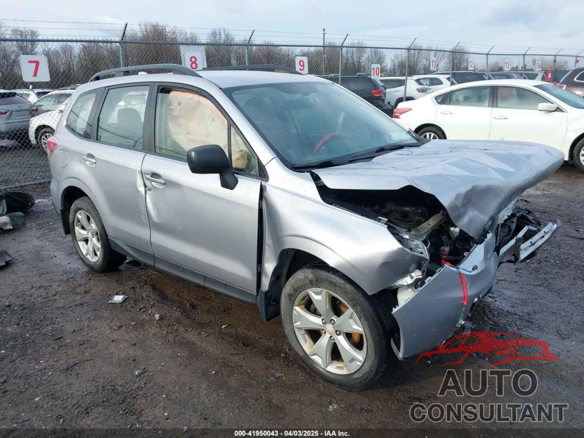 SUBARU FORESTER 2016 - JF2SJABCXGH476790