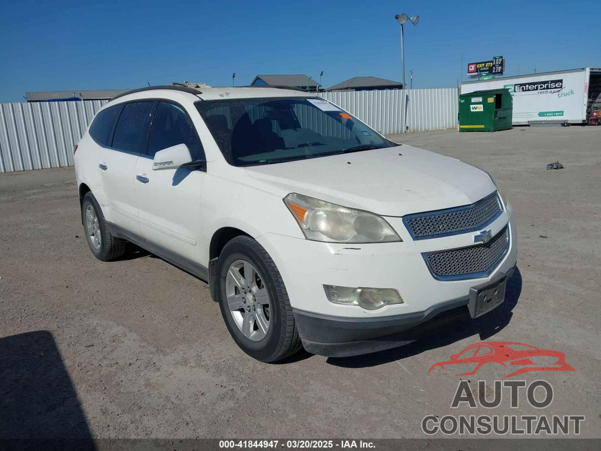 CHEVROLET TRAVERSE 2012 - 1GNKVGEDXCJ119128
