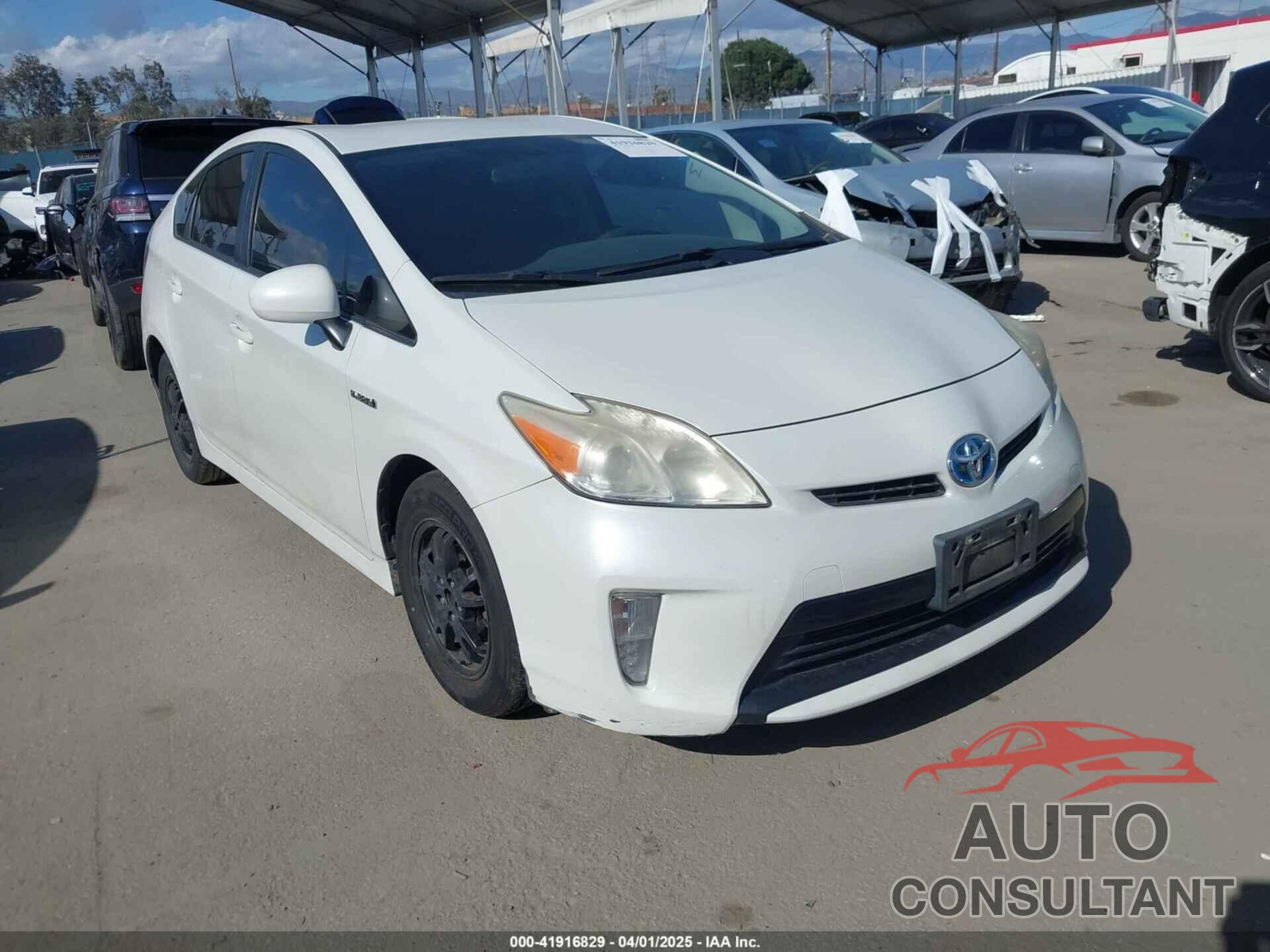 TOYOTA PRIUS 2014 - JTDKN3DU1E1817147