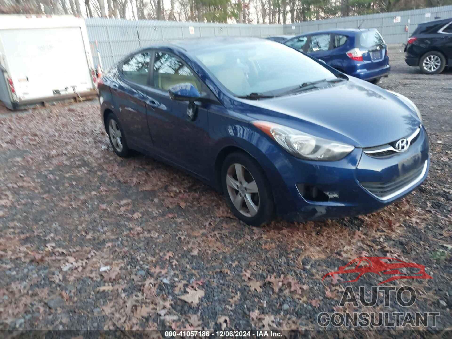 HYUNDAI ELANTRA 2013 - KMHDH4AEXDU684898