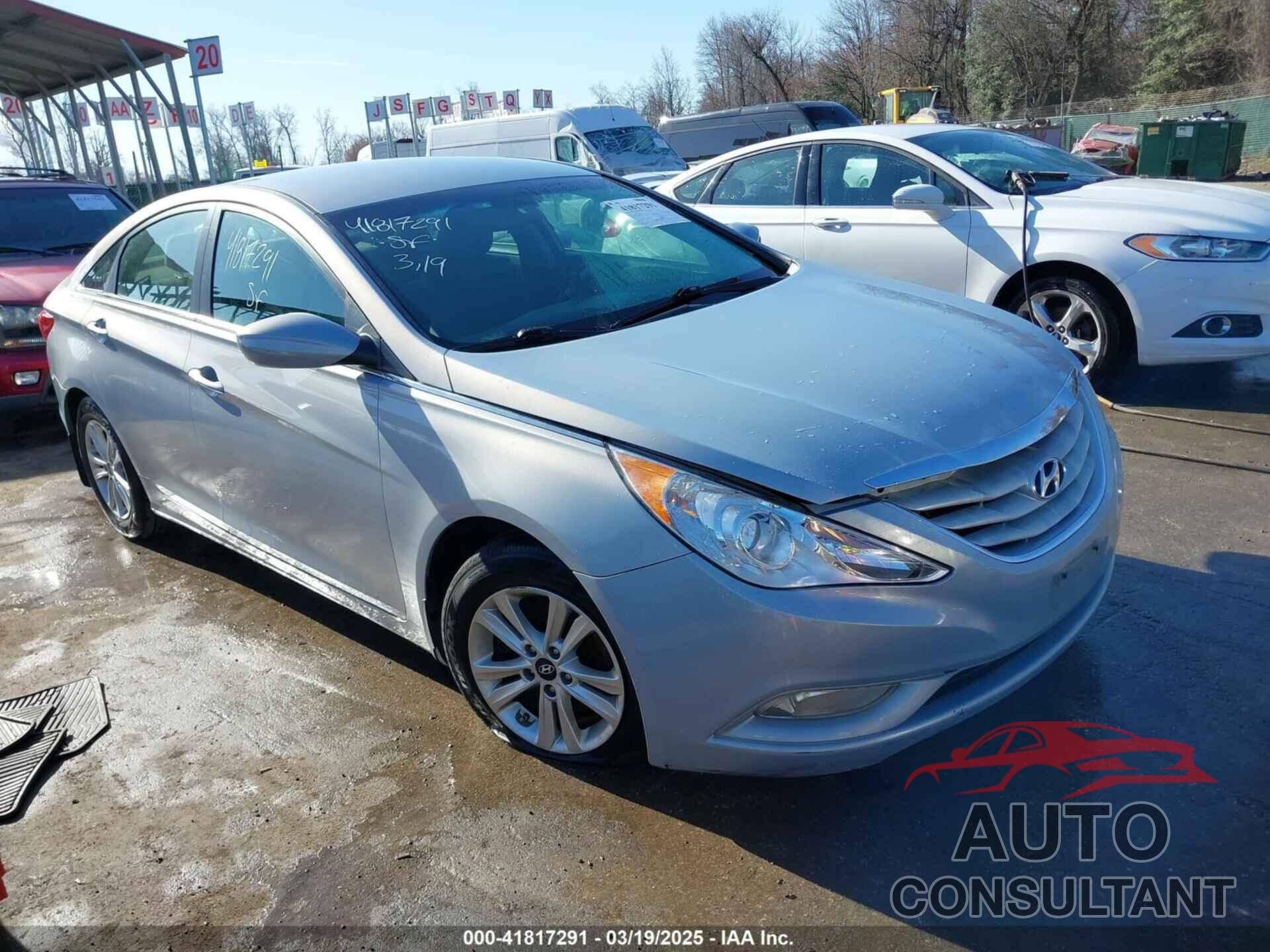 HYUNDAI SONATA 2013 - 5NPEB4AC5DH538296