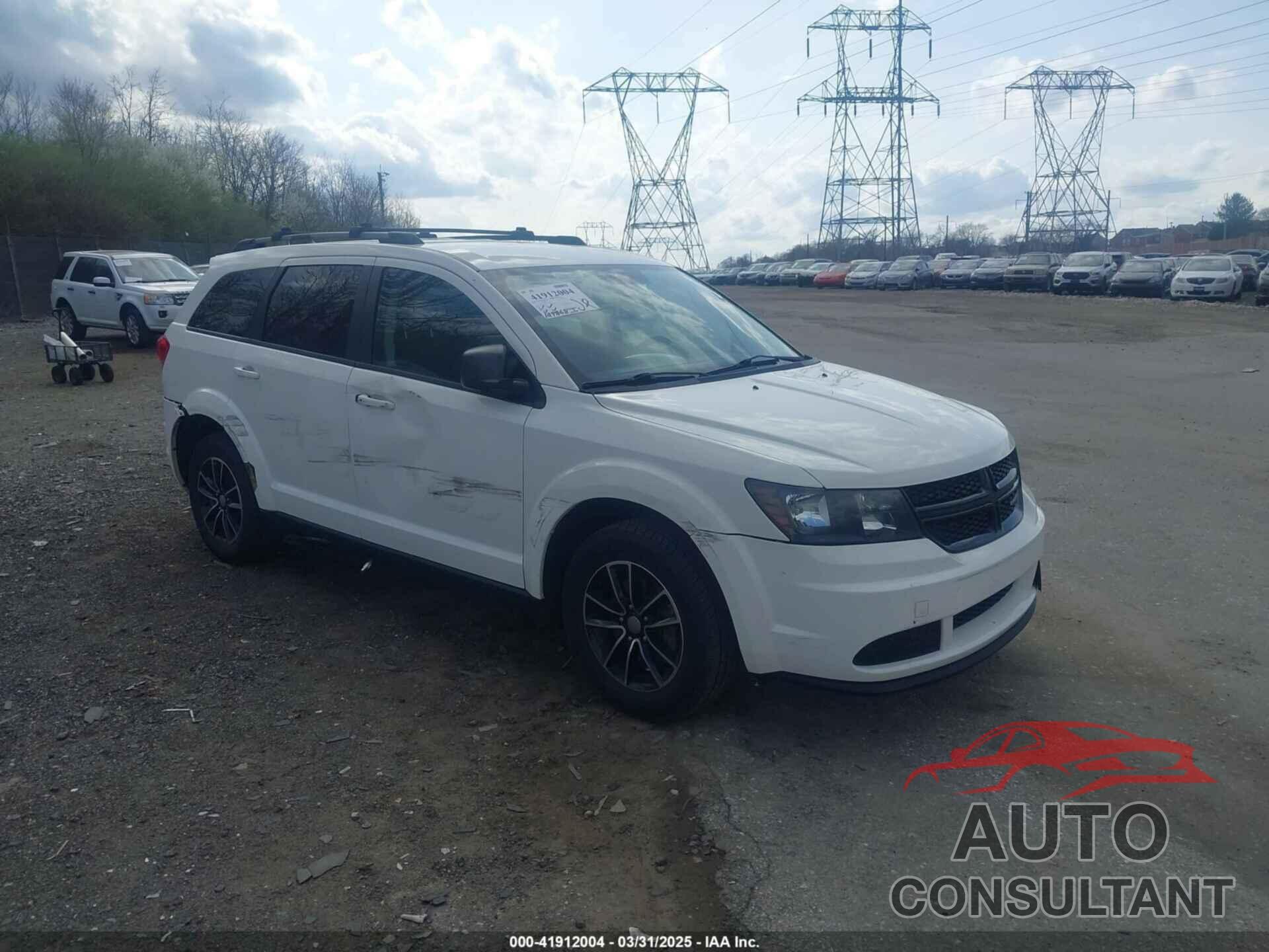 DODGE JOURNEY 2017 - 3C4PDDAGXHT610637