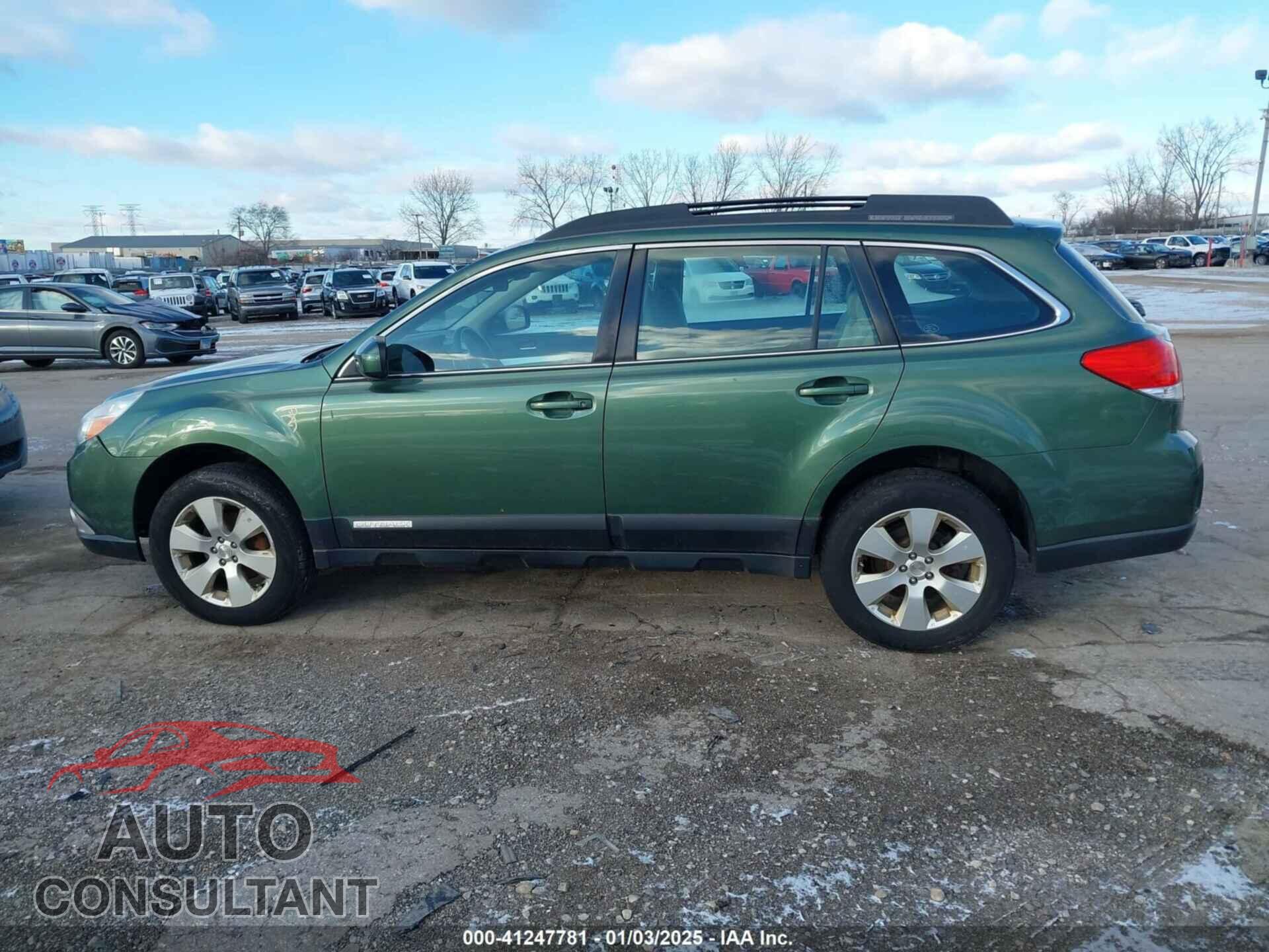 SUBARU OUTBACK 2012 - 4S4BRCAC8C3230893