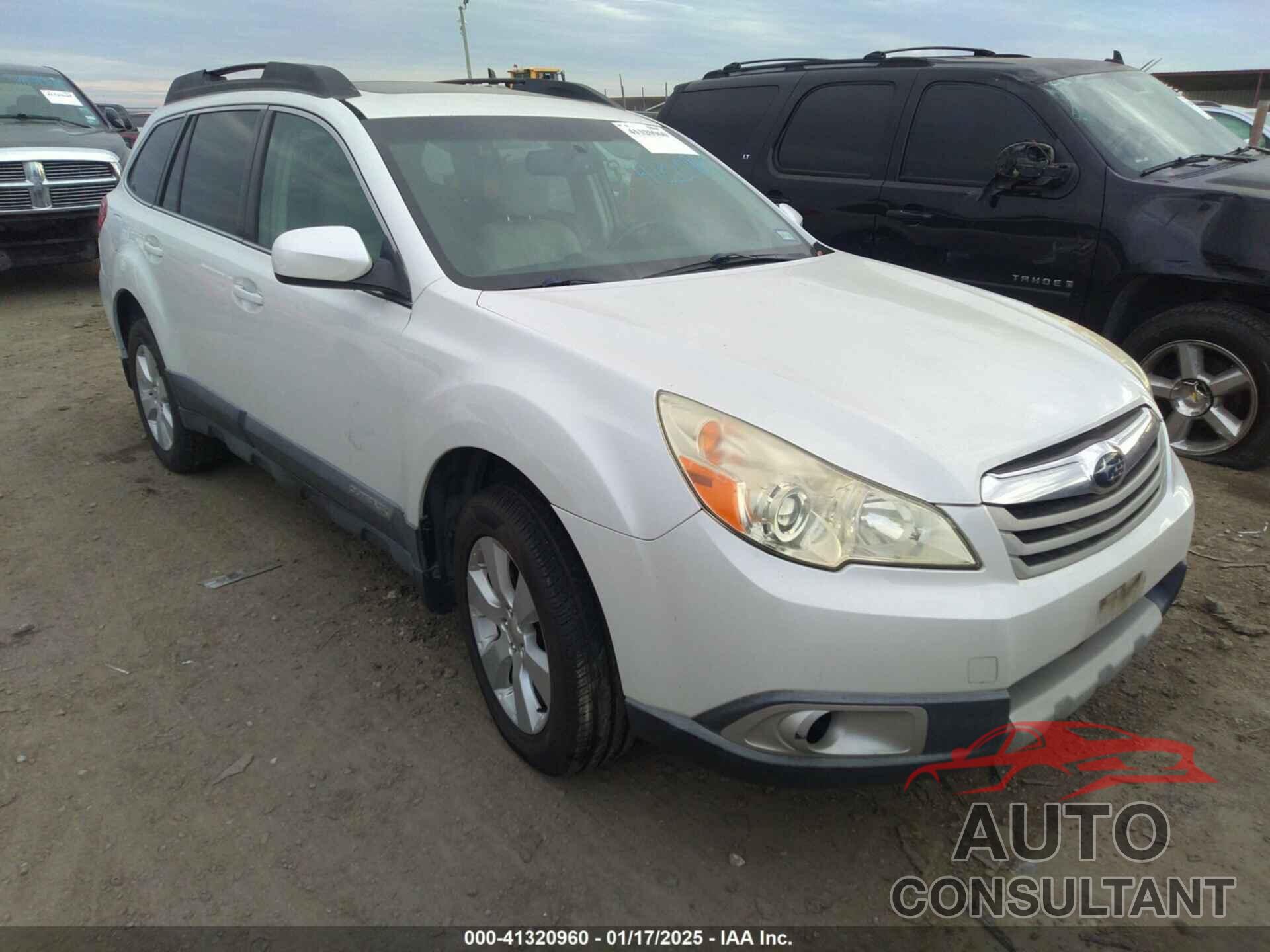 SUBARU OUTBACK 2010 - 4S4BRCKC5A3374106