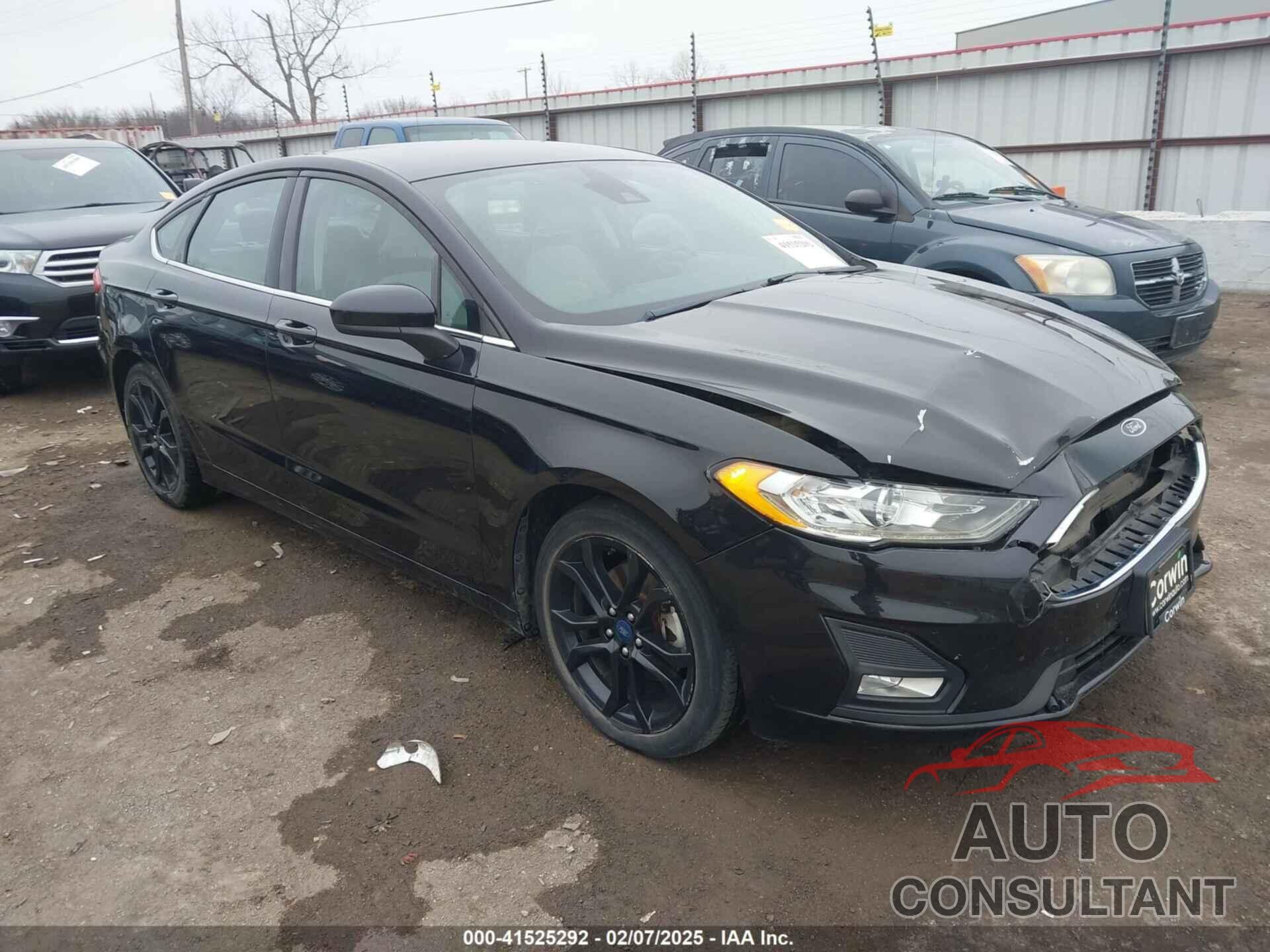 FORD FUSION 2019 - 3FA6P0HD1KR199226