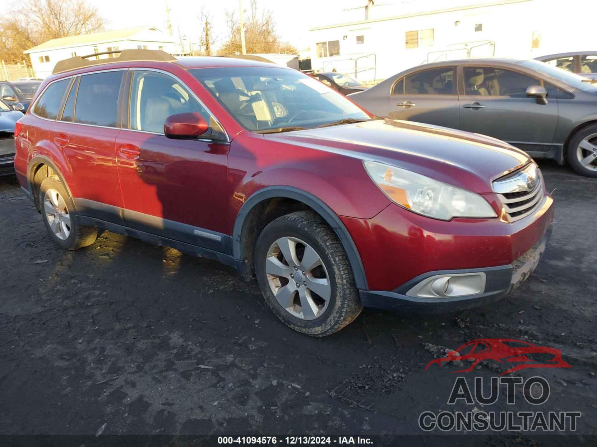 SUBARU OUTBACK 2012 - 4S4BRBCC4C3224984