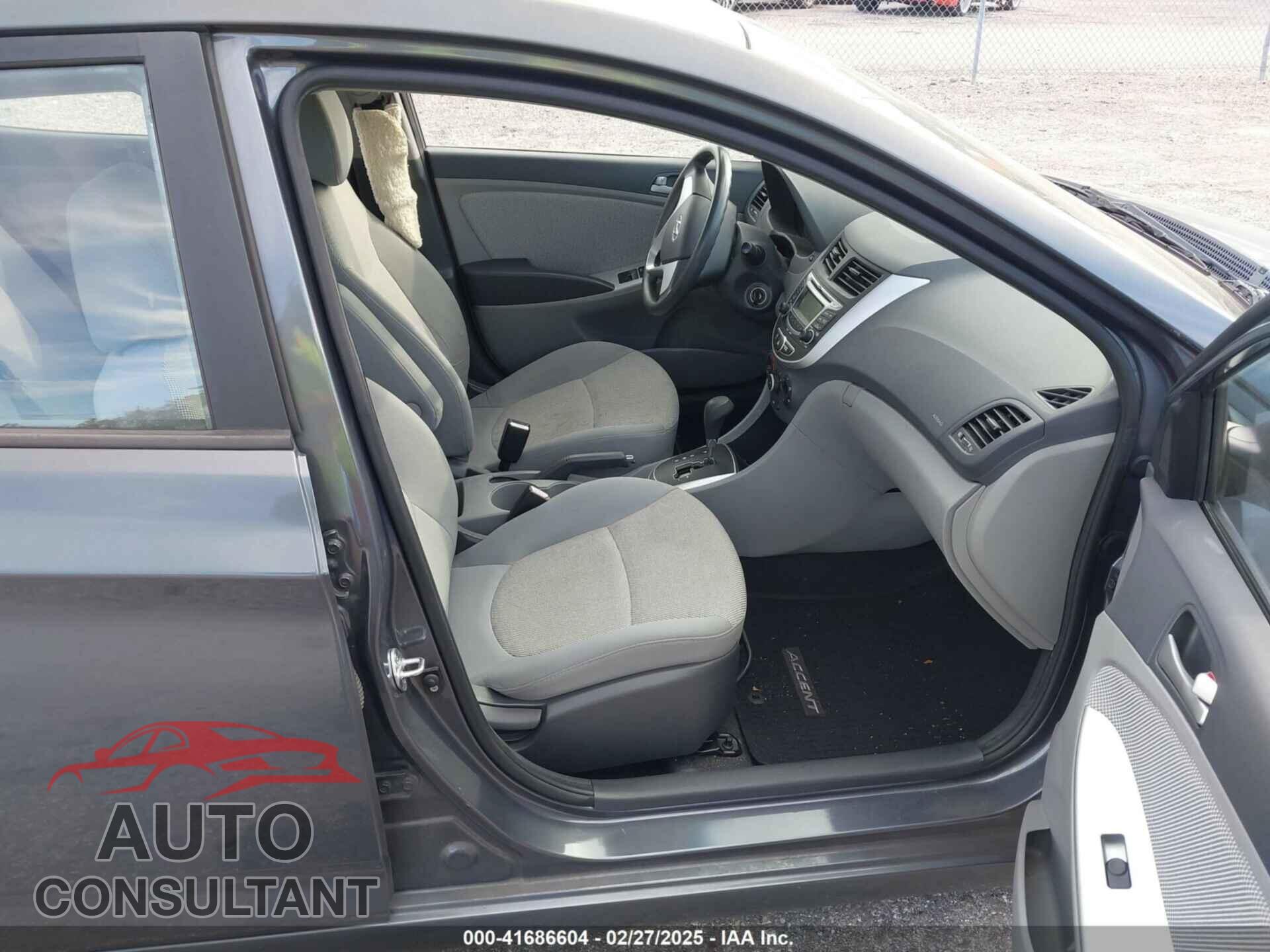 HYUNDAI ACCENT 2012 - KMHCT4AE3CU183067