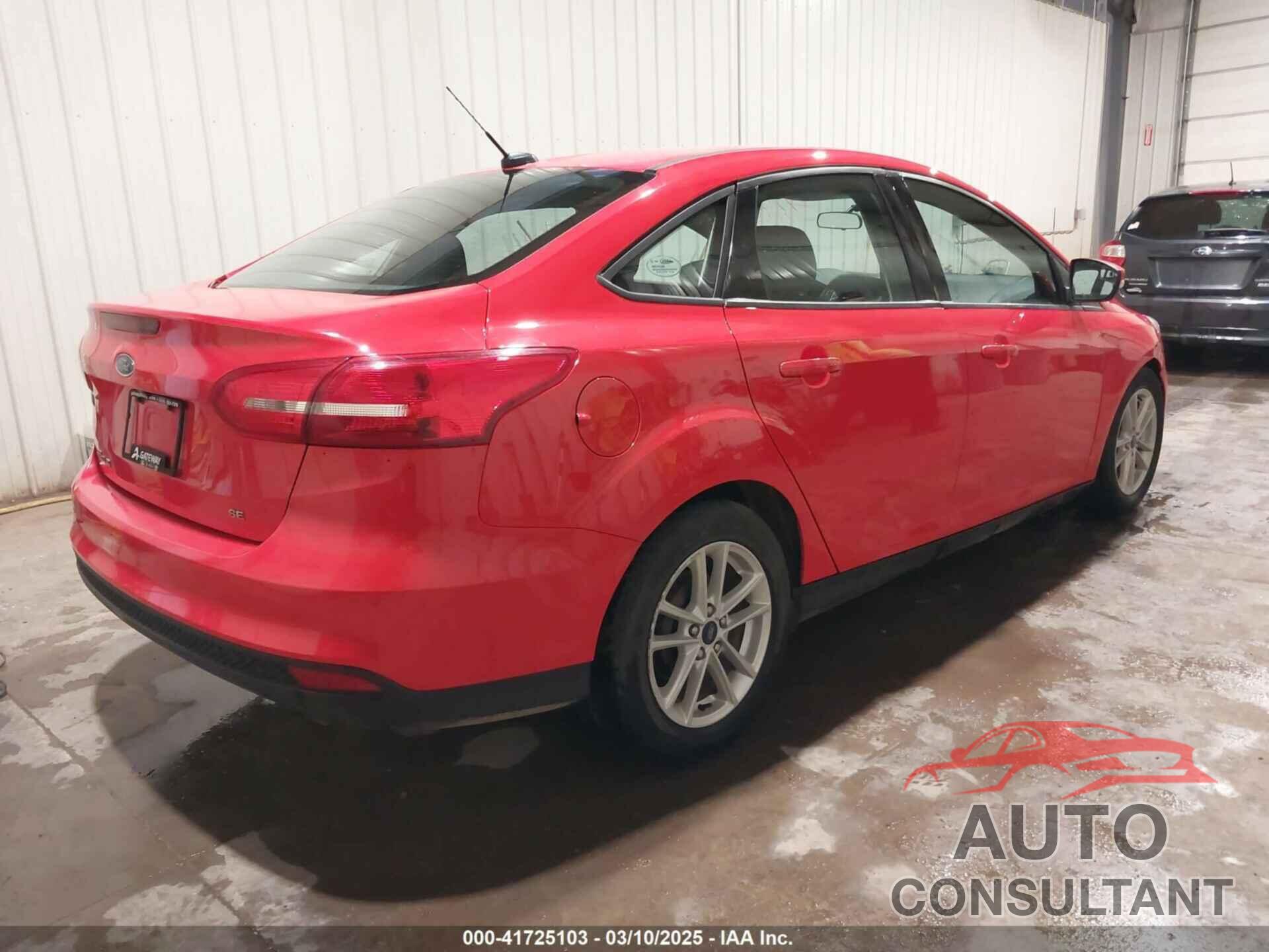 FORD FOCUS 2017 - 1FADP3F25HL231838