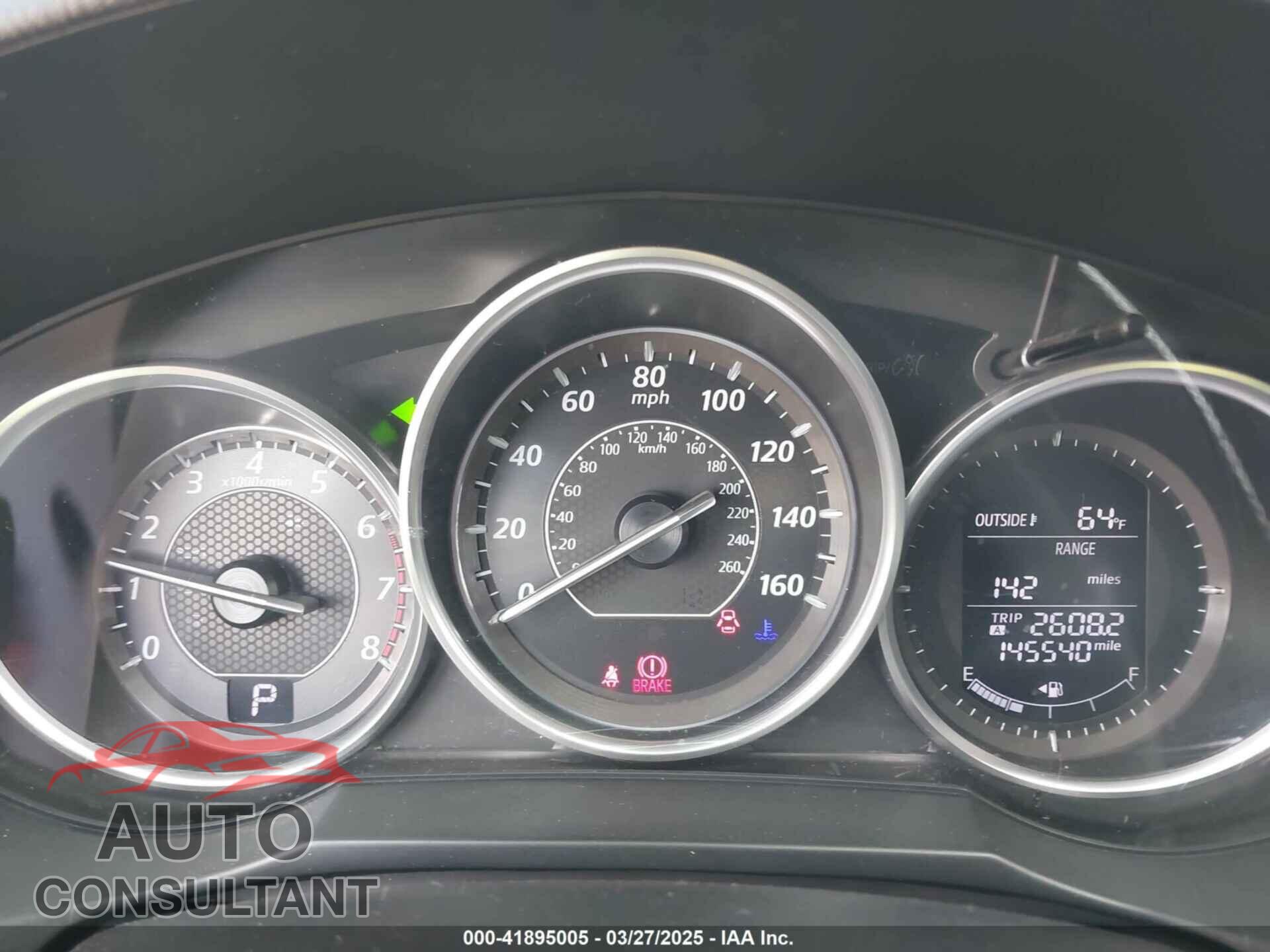 MAZDA MAZDA6 2015 - JM1GJ1U68F1165295