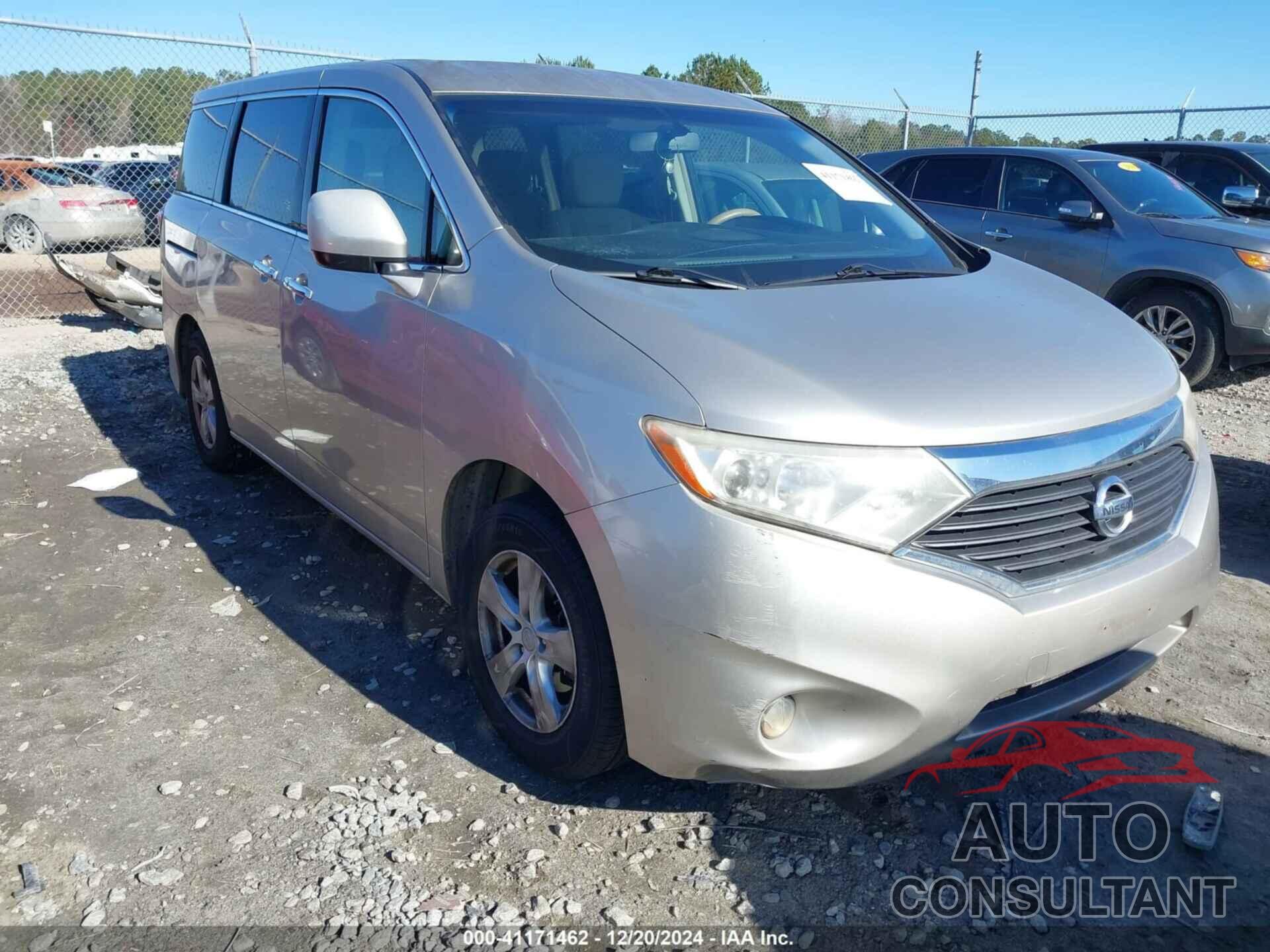 NISSAN QUEST 2011 - JN8AE2KPXB9000814