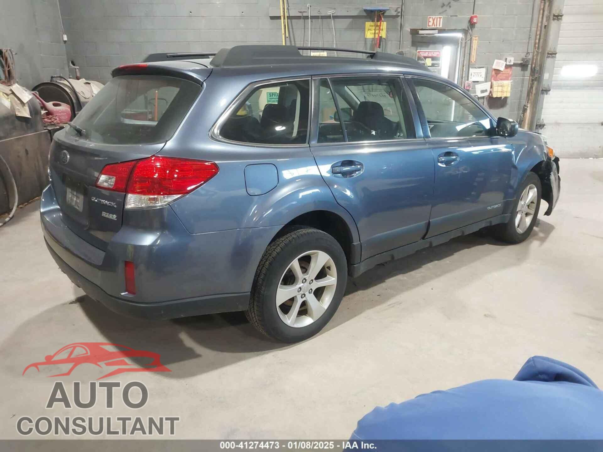 SUBARU OUTBACK 2014 - 4S4BRBAC7E3307783