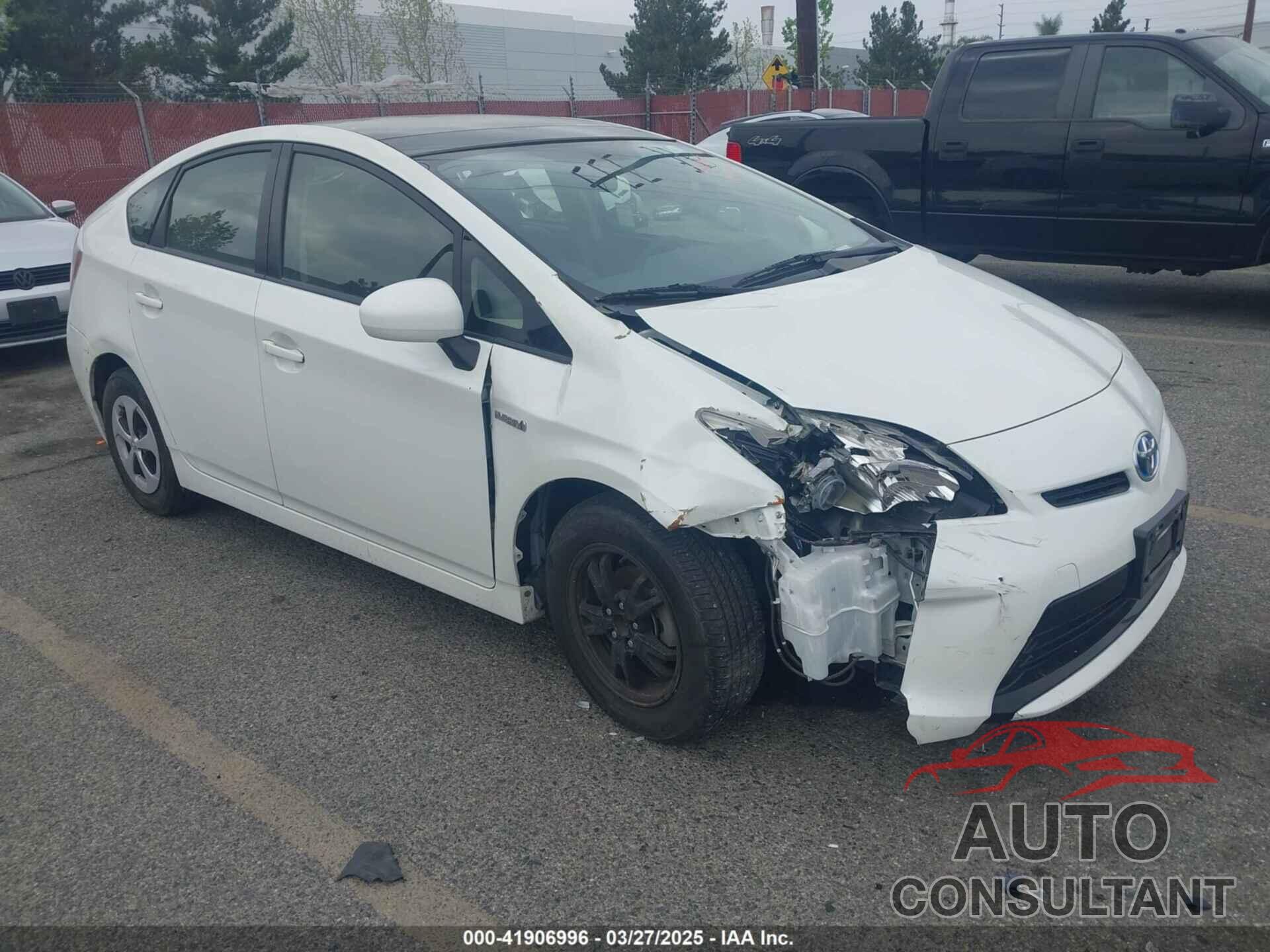 TOYOTA PRIUS 2013 - JTDKN3DU0D1675341