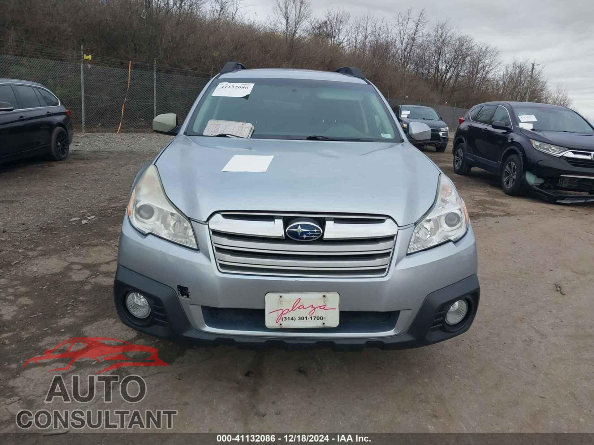 SUBARU OUTBACK 2014 - 4S4BRCLC2E3208887