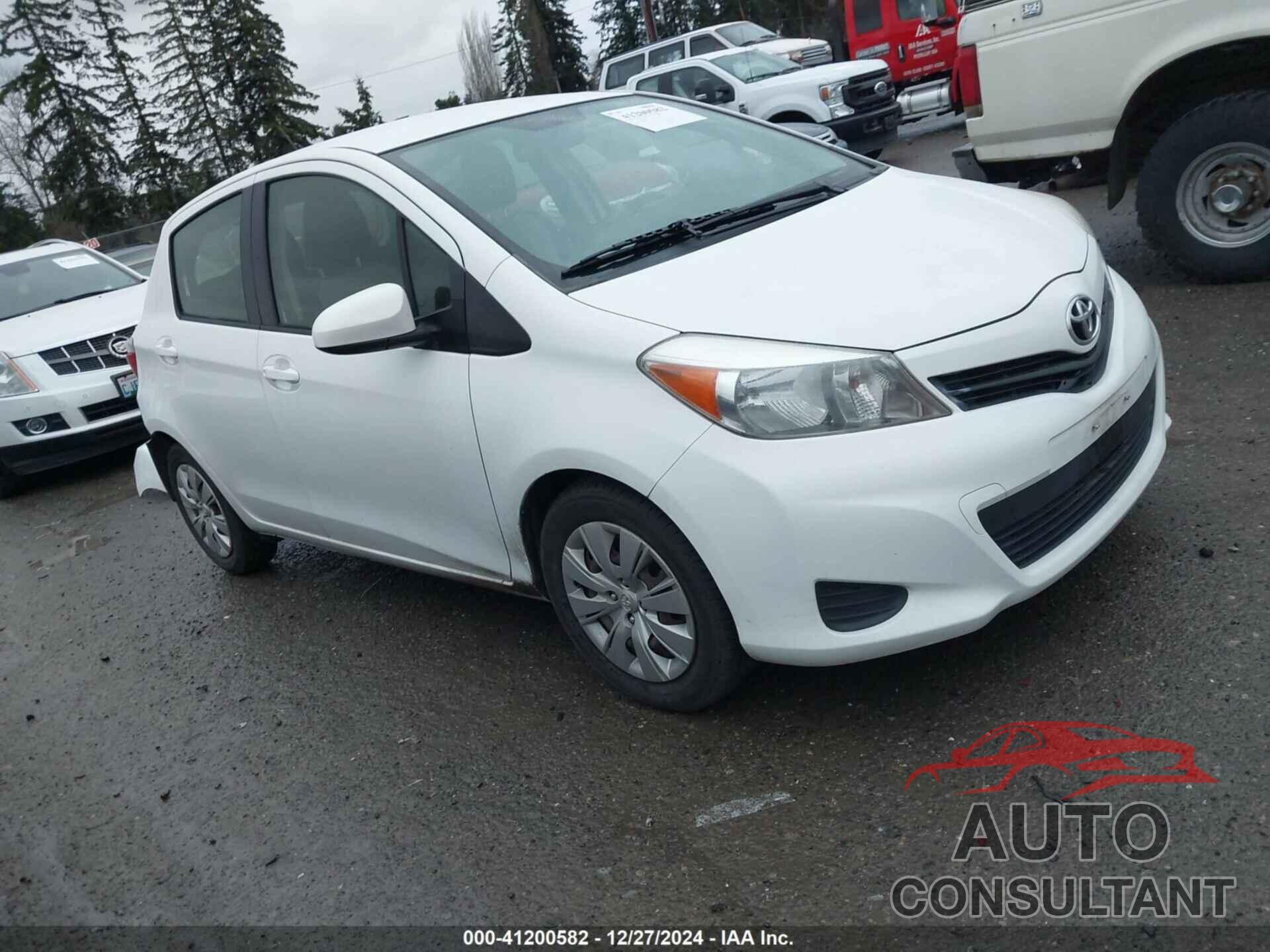TOYOTA YARIS 2013 - JTDKTUD38DD557734