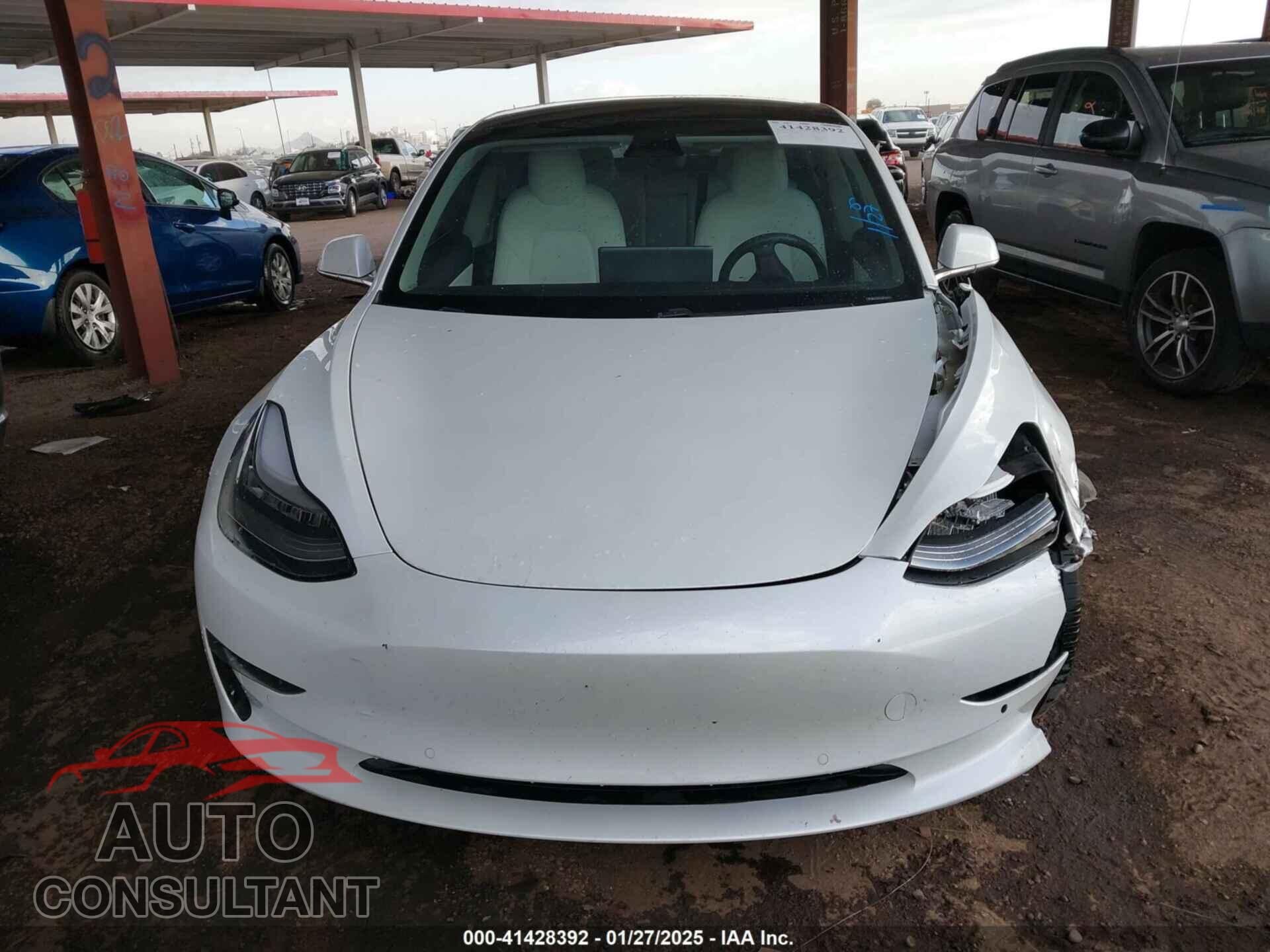 TESLA MODEL 3 2019 - 5YJ3E1EA4KF402940