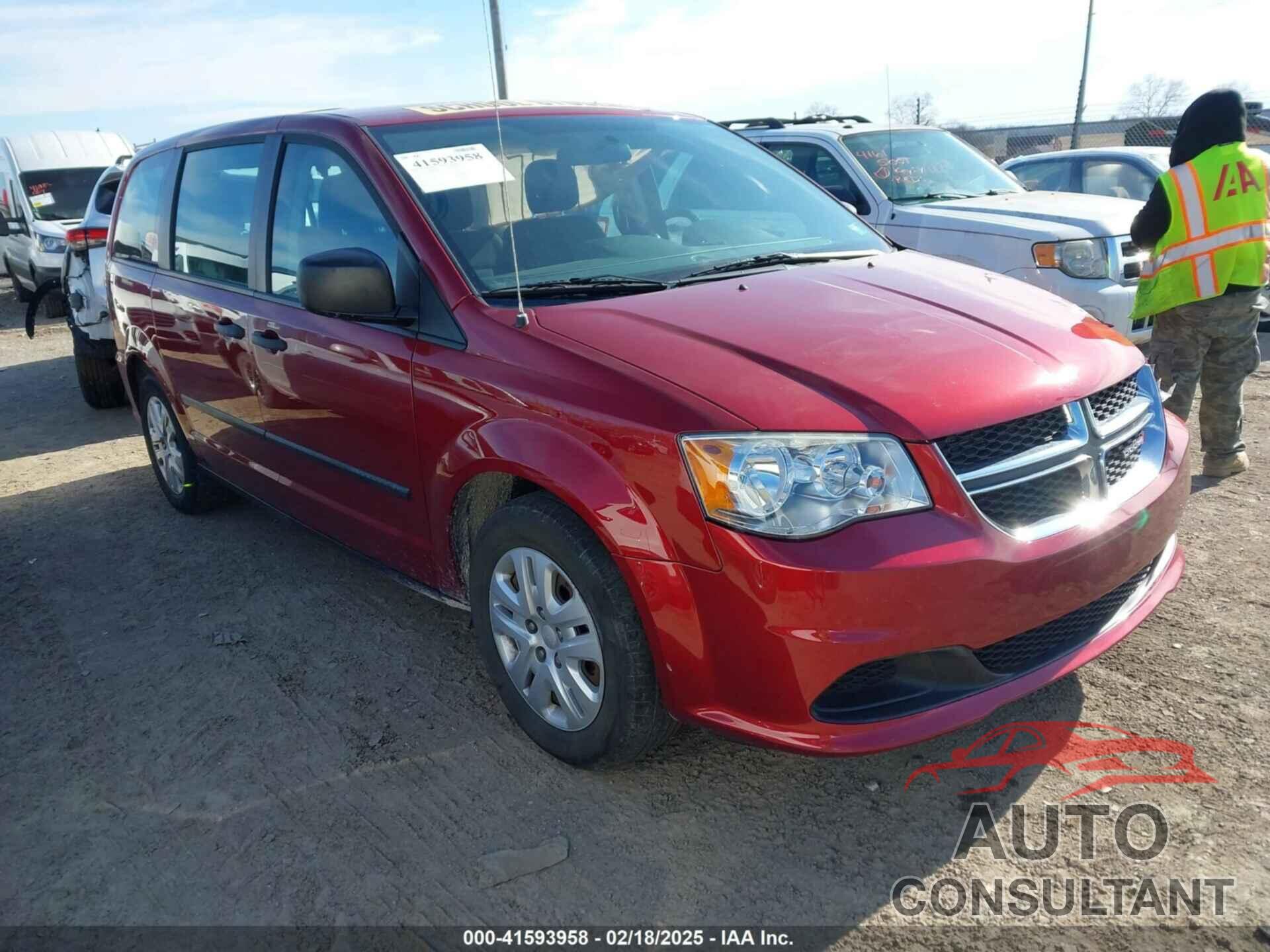 DODGE GRAND CARAVAN 2014 - 2C4RDGBG5ER190034