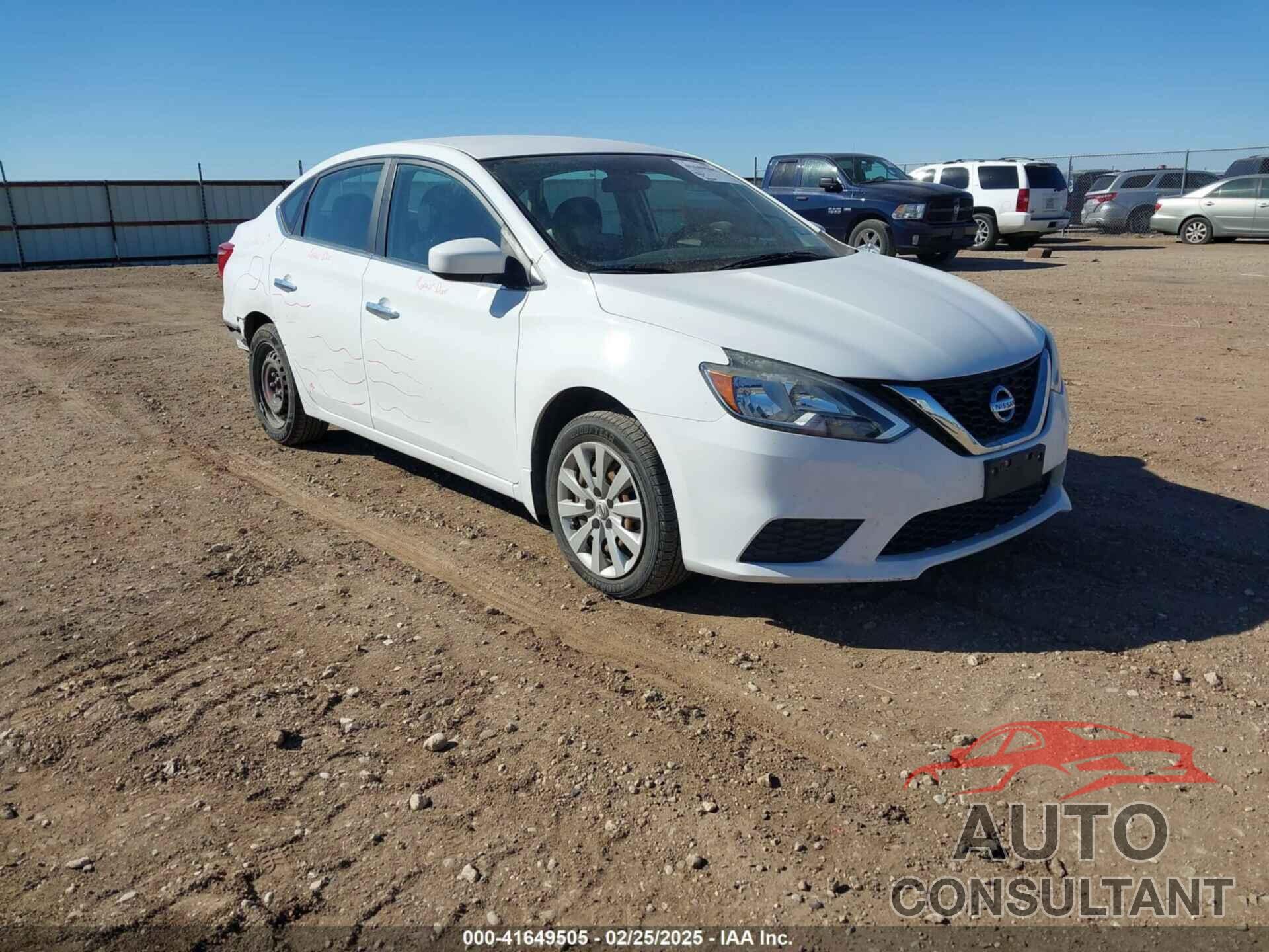 NISSAN SENTRA 2016 - 3N1AB7AP1GY258386