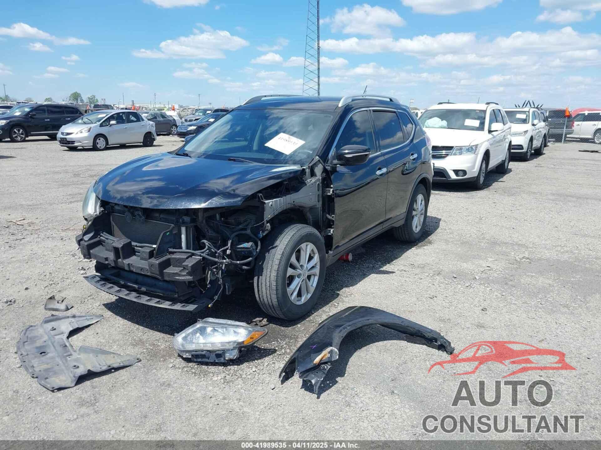 NISSAN ROGUE 2015 - KNMAT2MT9FP518748