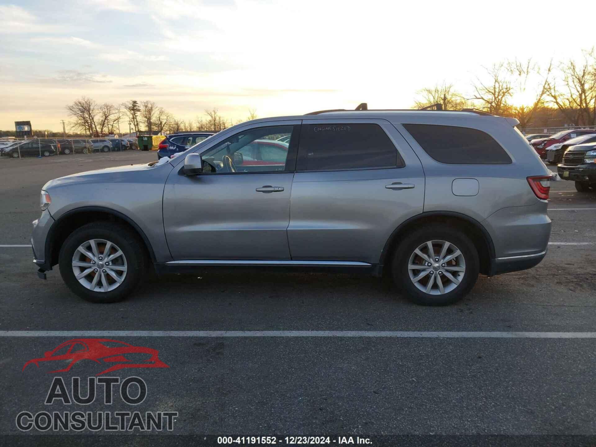 DODGE DURANGO 2014 - 1C4RDJAG1EC595637