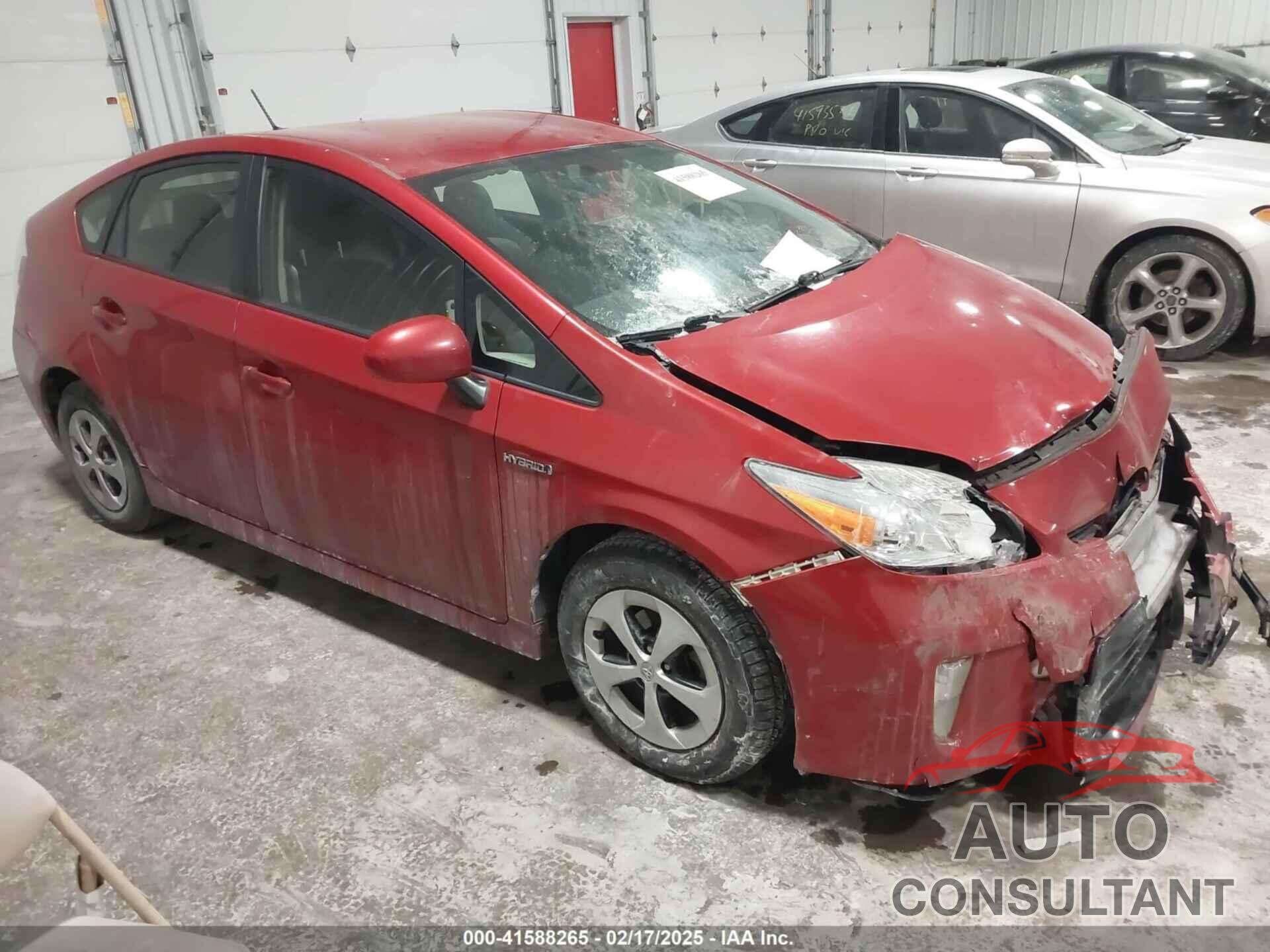TOYOTA PRIUS 2013 - JTDKN3DU8D0349681