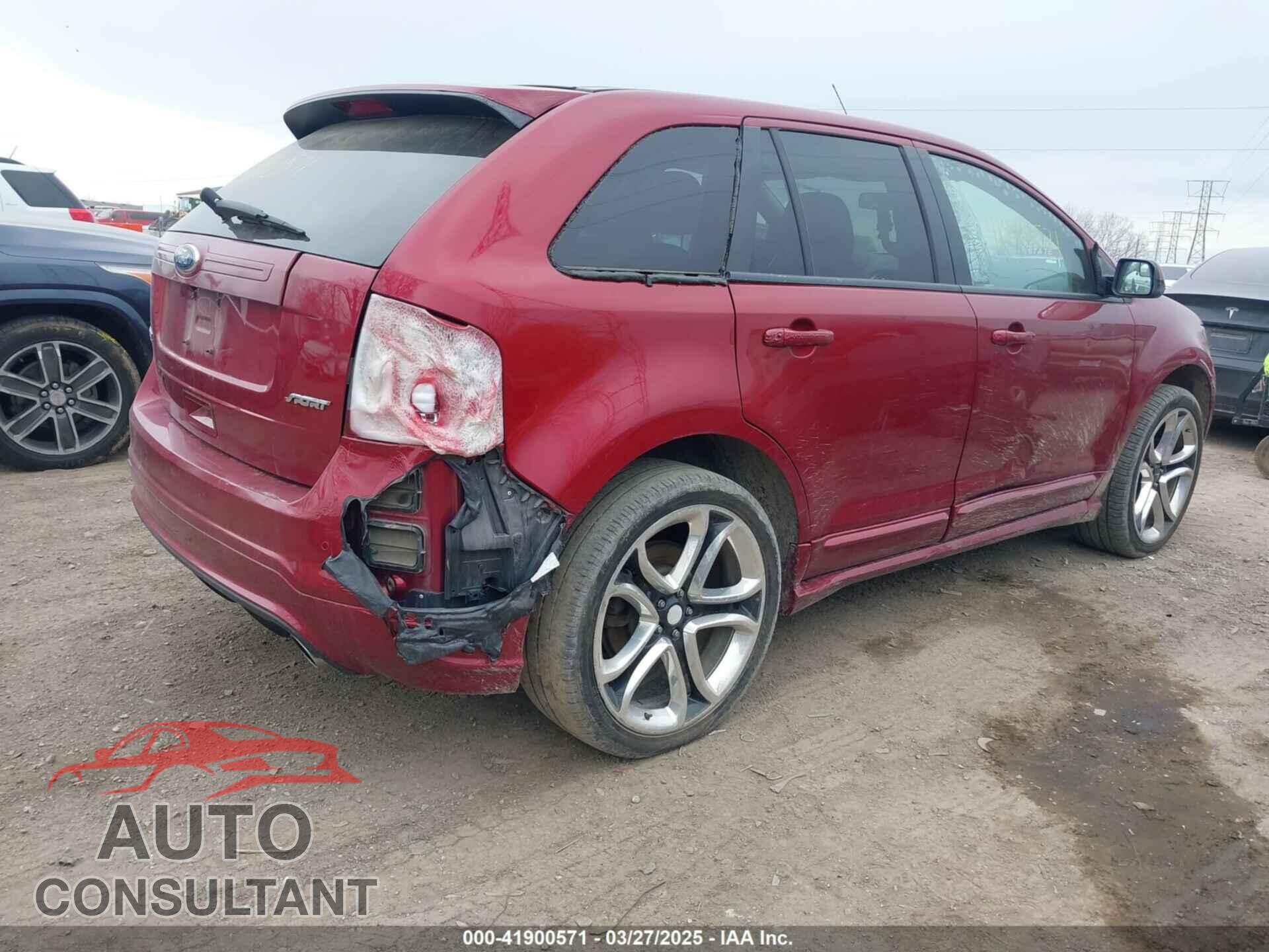 FORD EDGE 2013 - 2FMDK3AK4DBA04338