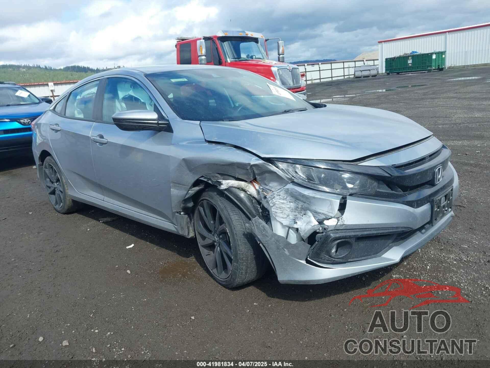 HONDA CIVIC 2020 - 19XFC2F82LE214820