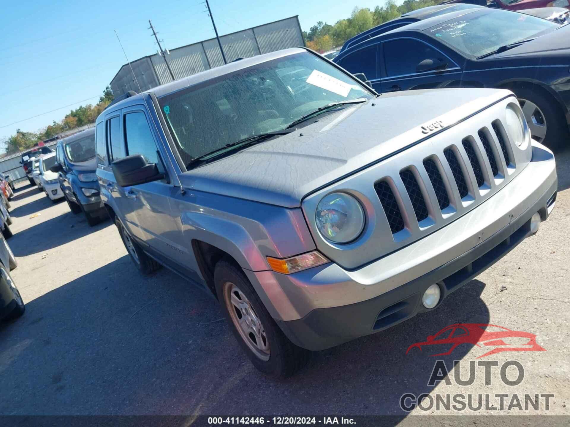 JEEP PATRIOT 2017 - 1C4NJPBA3HD146186