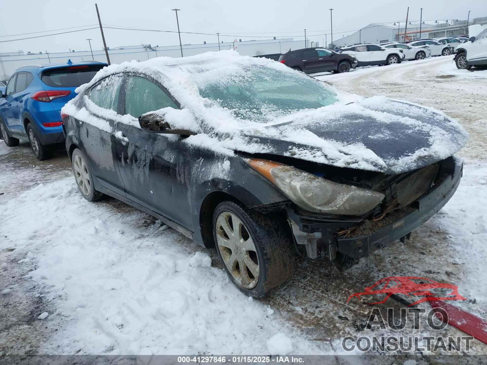 HYUNDAI ELANTRA 2011 - 5NPDH4AE2BH050755