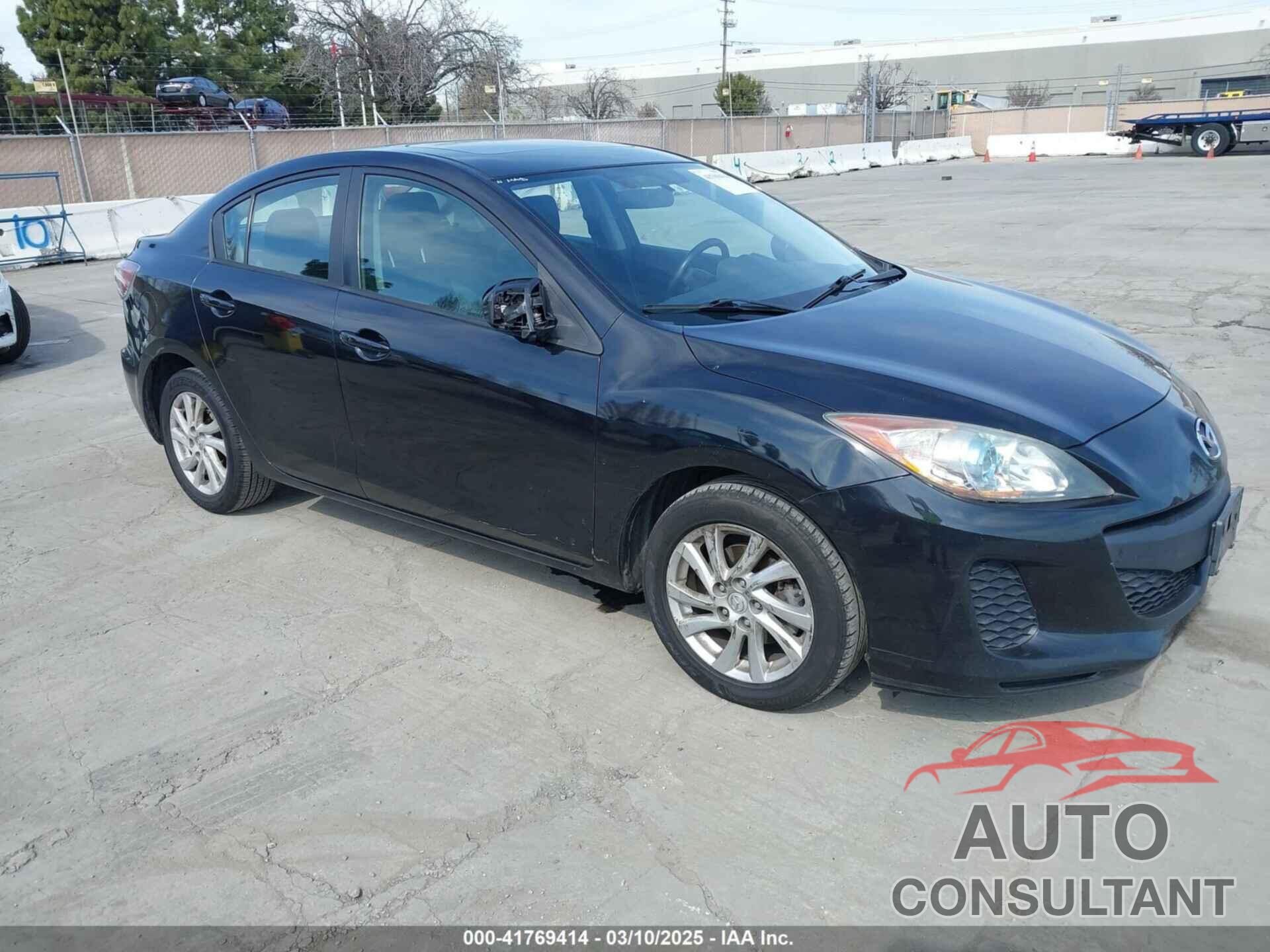 MAZDA MAZDA3 2013 - JM1BL1WP0D1722448