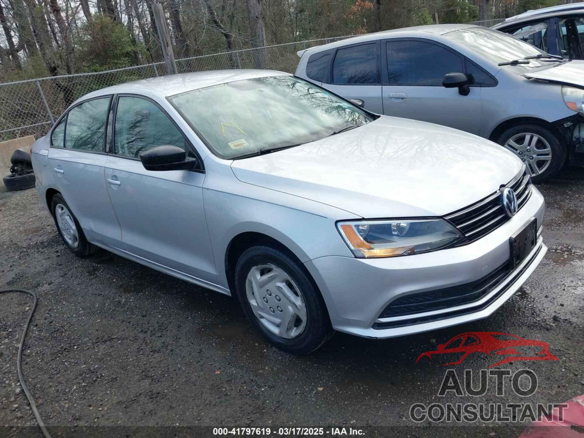 VOLKSWAGEN JETTA 2016 - 3VW267AJ2GM363427