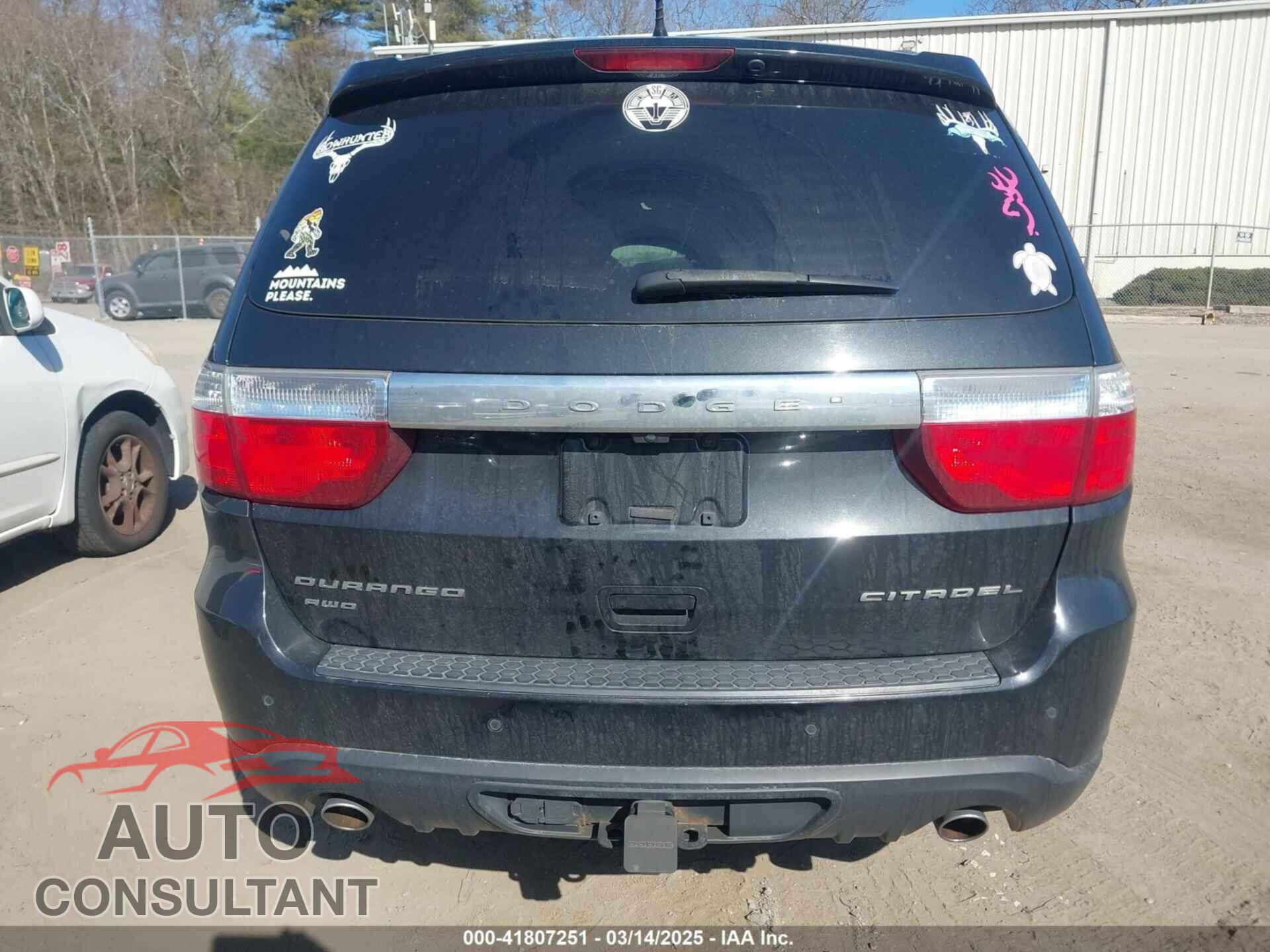 DODGE DURANGO 2013 - 1C4SDJET3DC673455