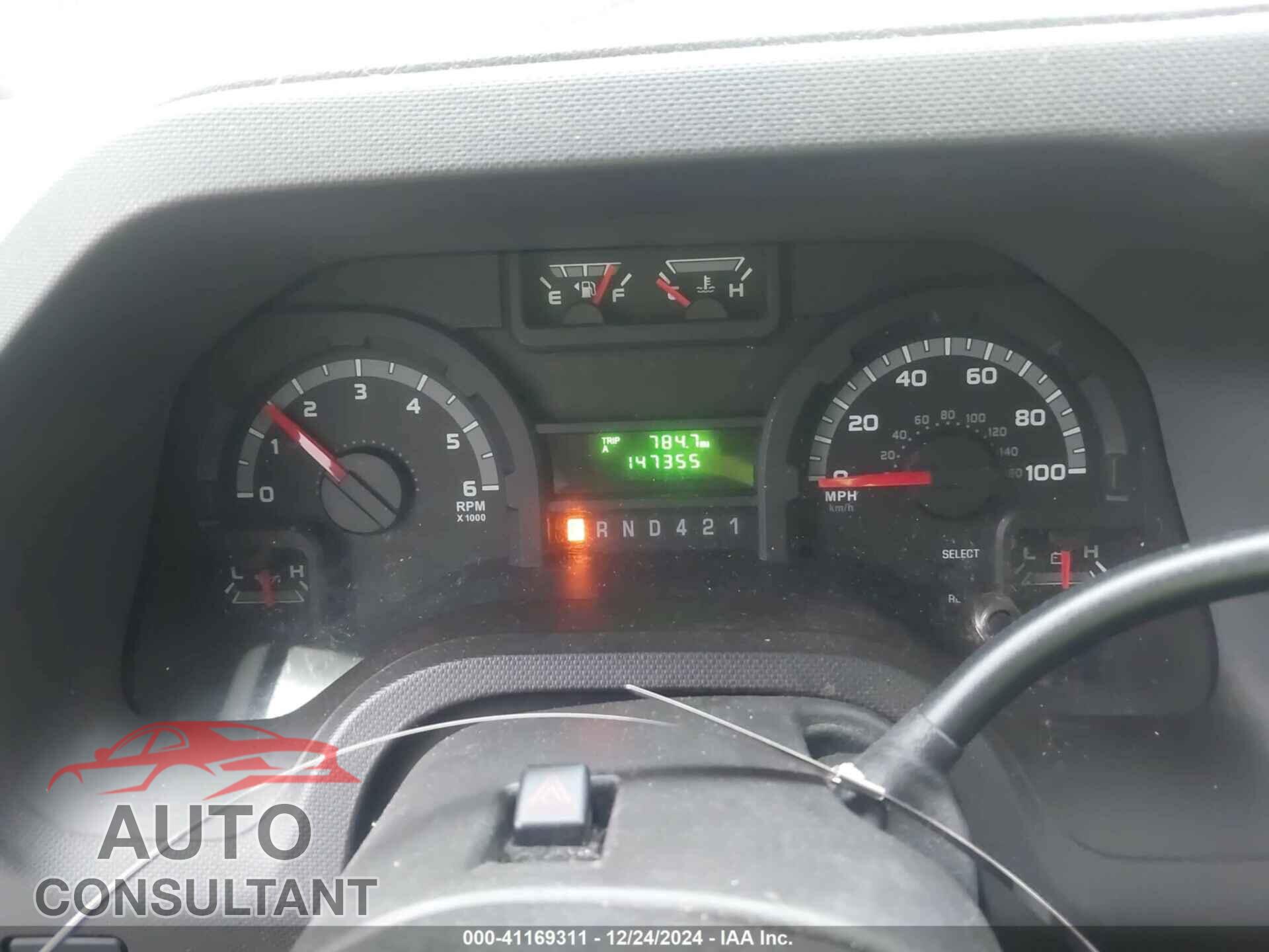 FORD E-450 CUTAWAY 2017 - 1FDFE4FS3HDC06716
