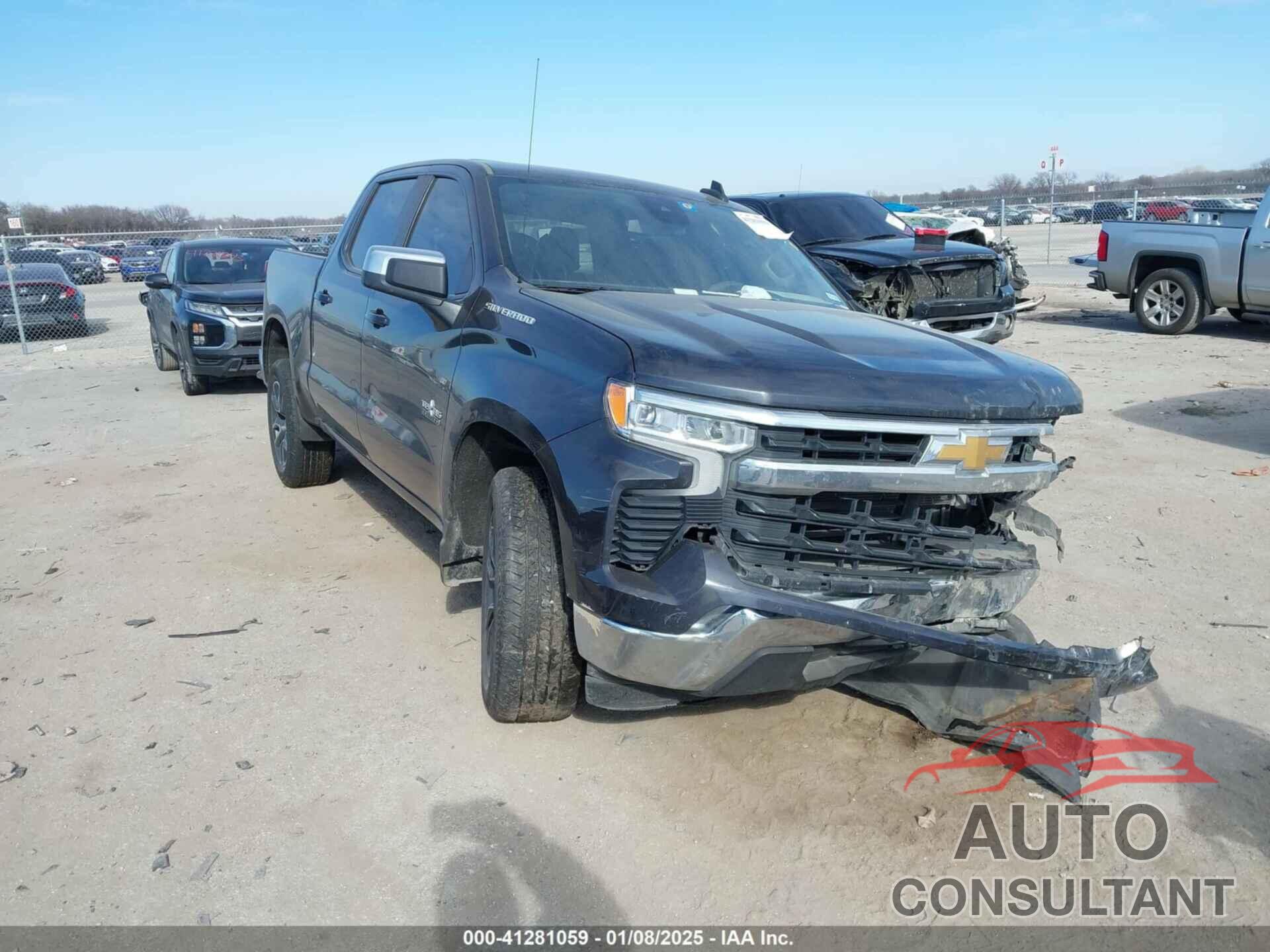 CHEVROLET SILVERADO 1500 2022 - 1GCPACED7NZ618721