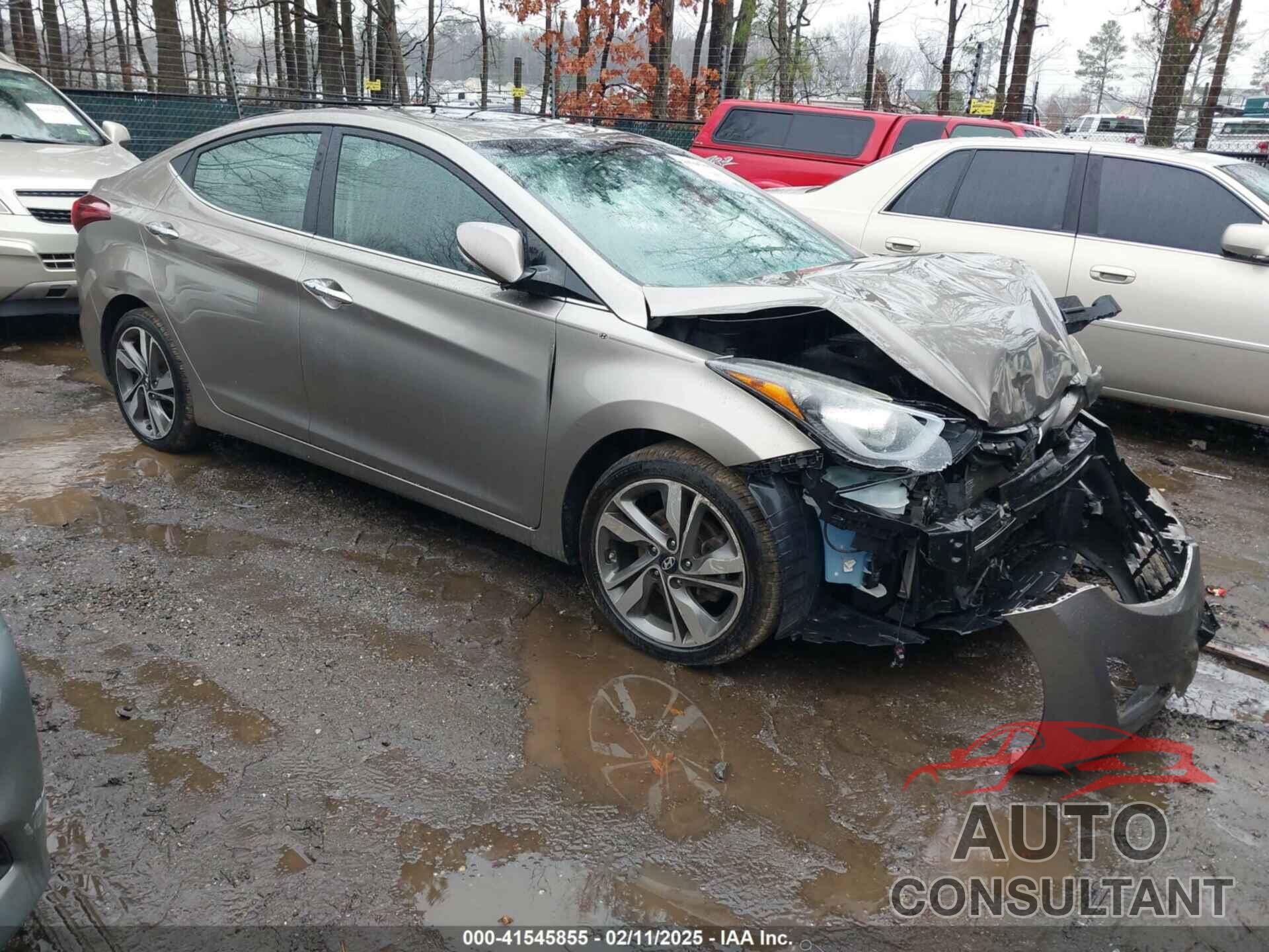 HYUNDAI ELANTRA 2014 - 5NPDH4AE5EH459028