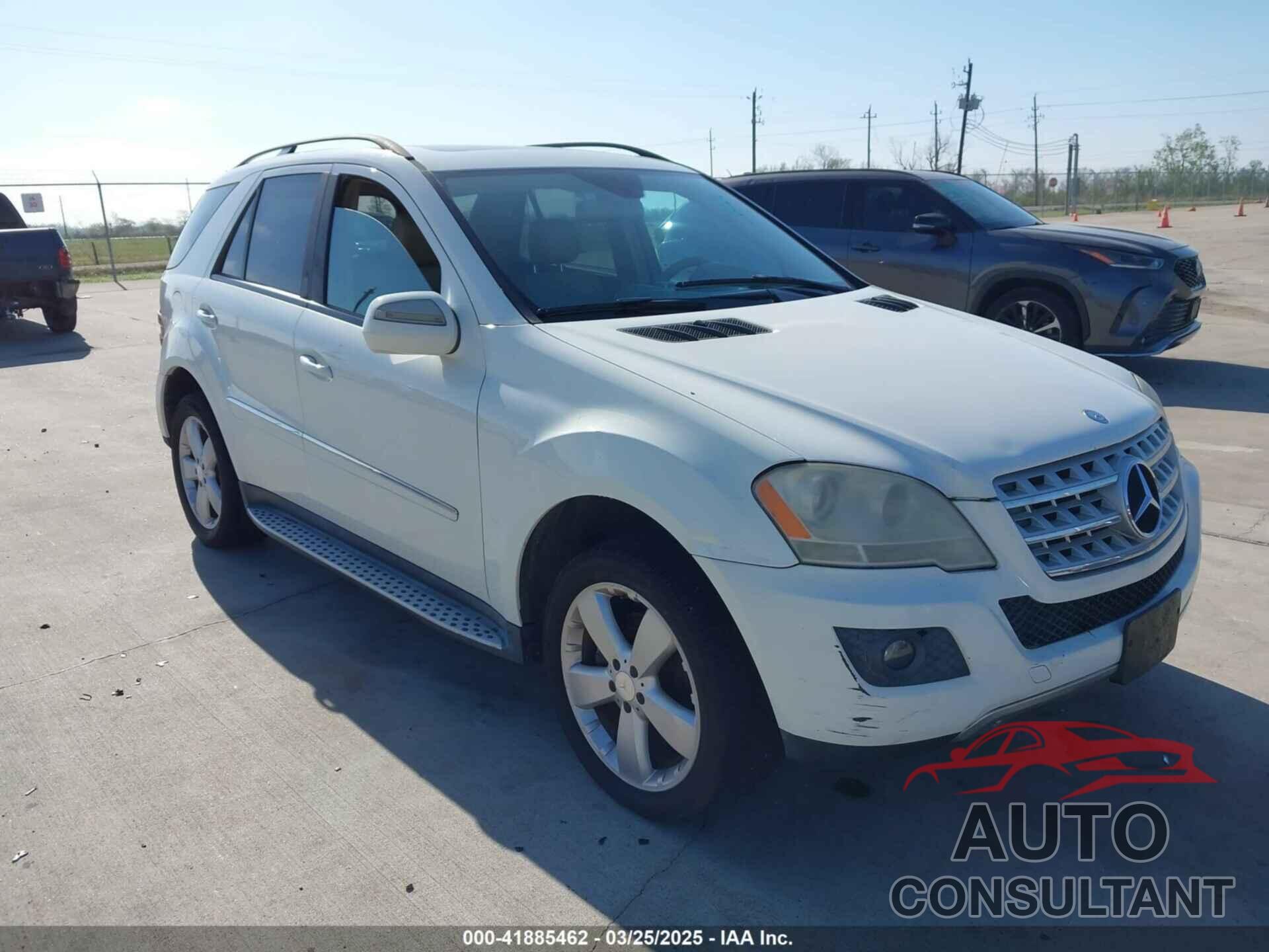 MERCEDES-BENZ ML 350 2009 - 4JGBB56E69A511749