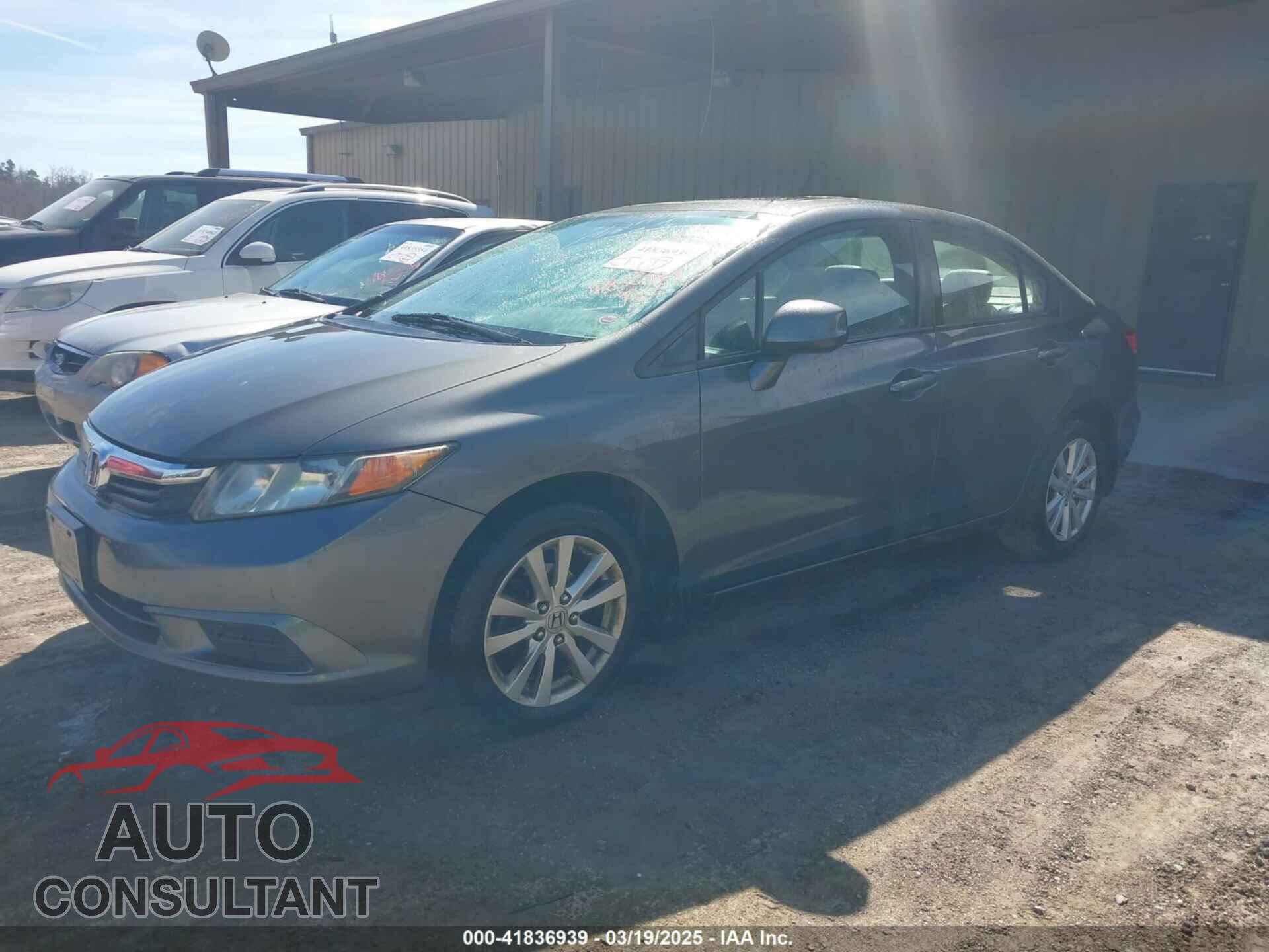 HONDA CIVIC 2012 - 2HGFB2F98CH577365