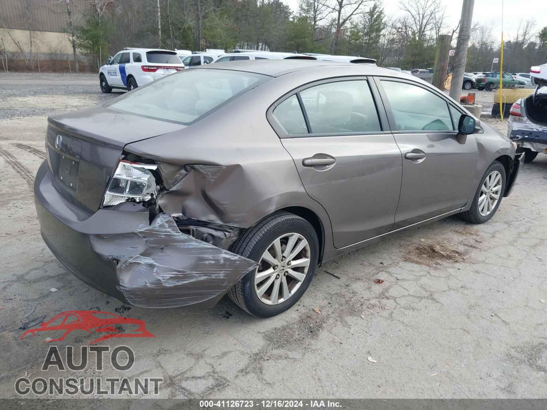 HONDA CIVIC 2012 - JHMFB2F88CS003524