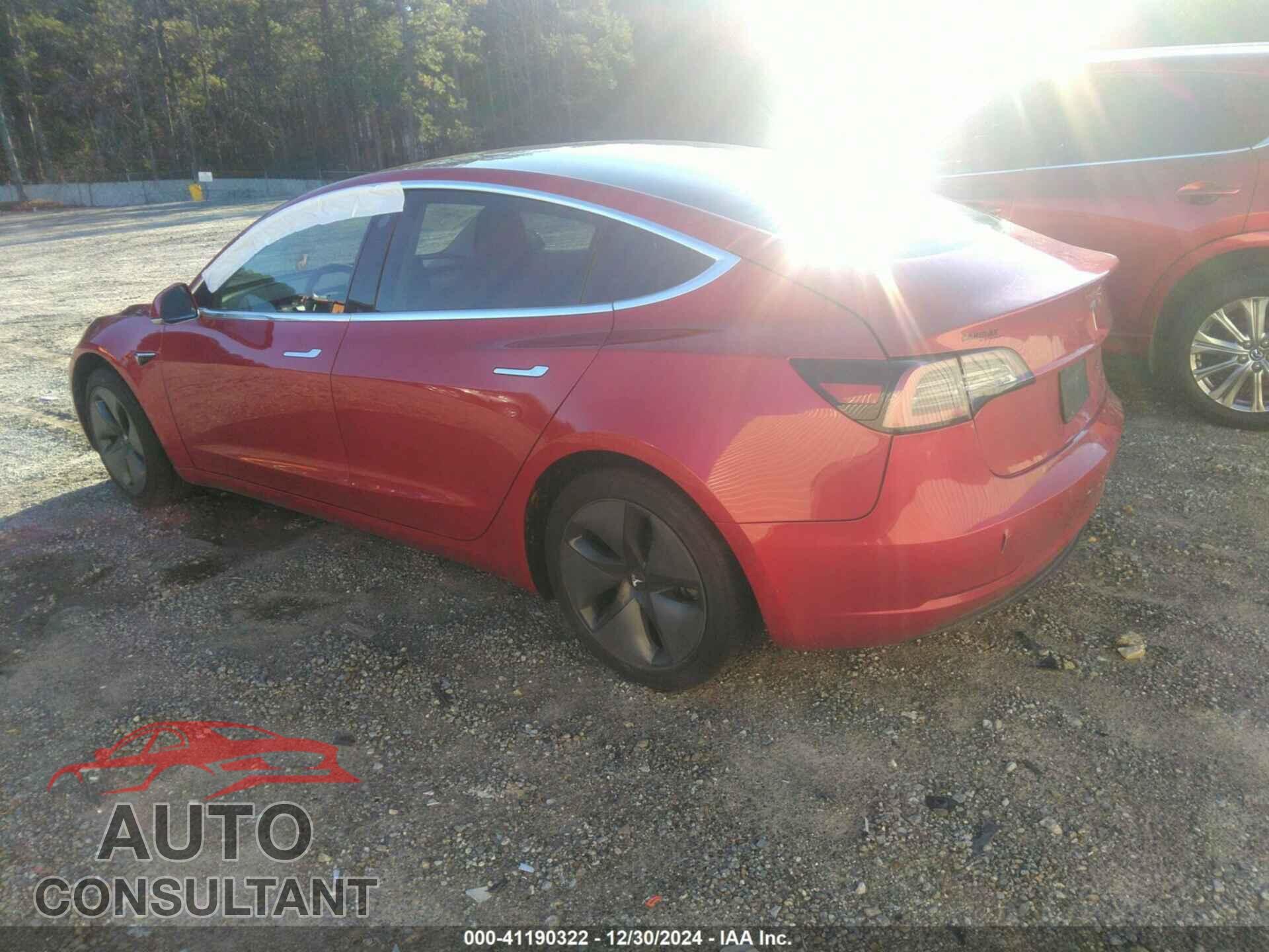 TESLA MODEL 3 2019 - 5YJ3E1EA8KF298906