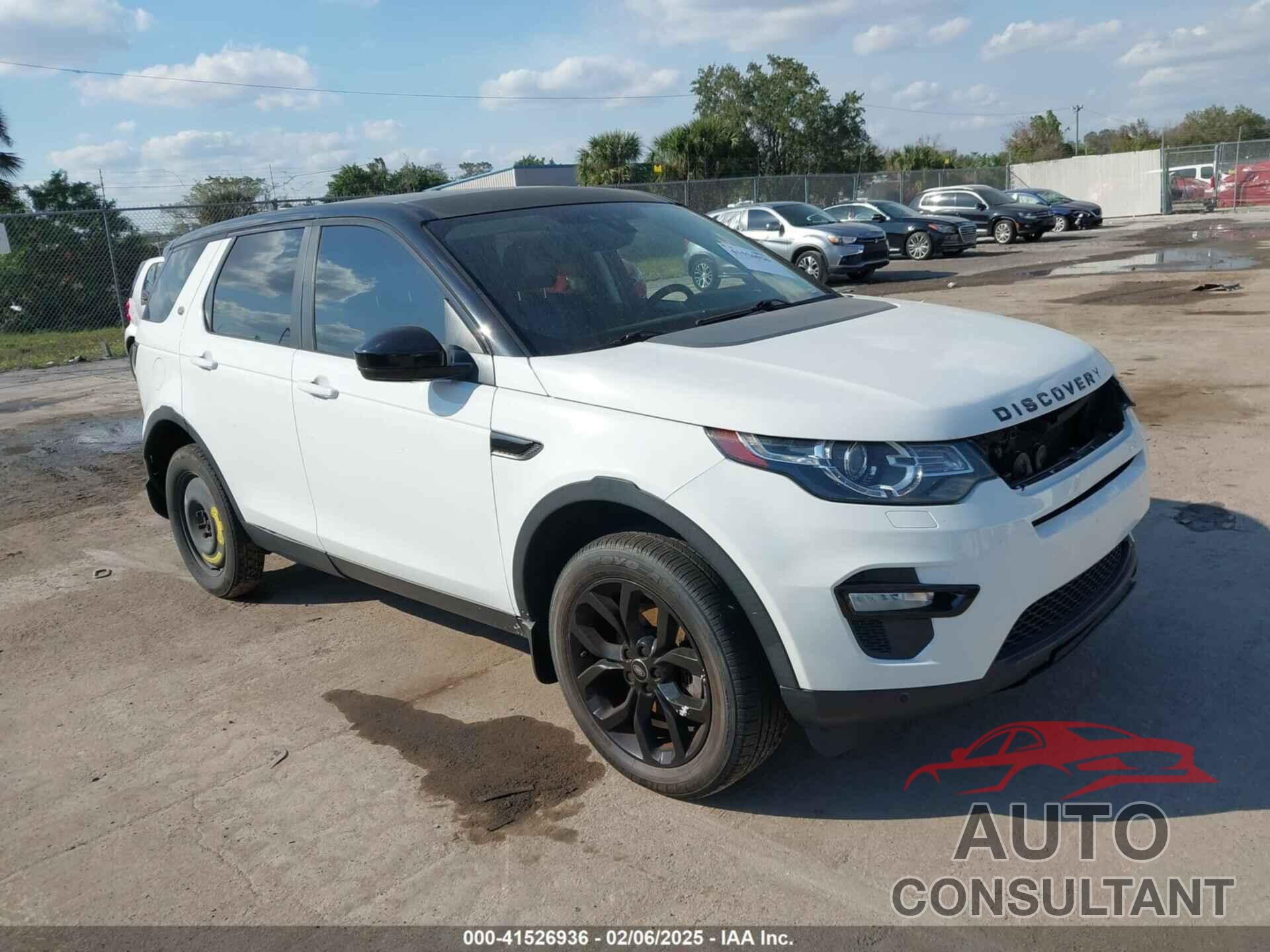 LAND ROVER DISCOVERY SPORT 2016 - SALCR2BG4GH549360