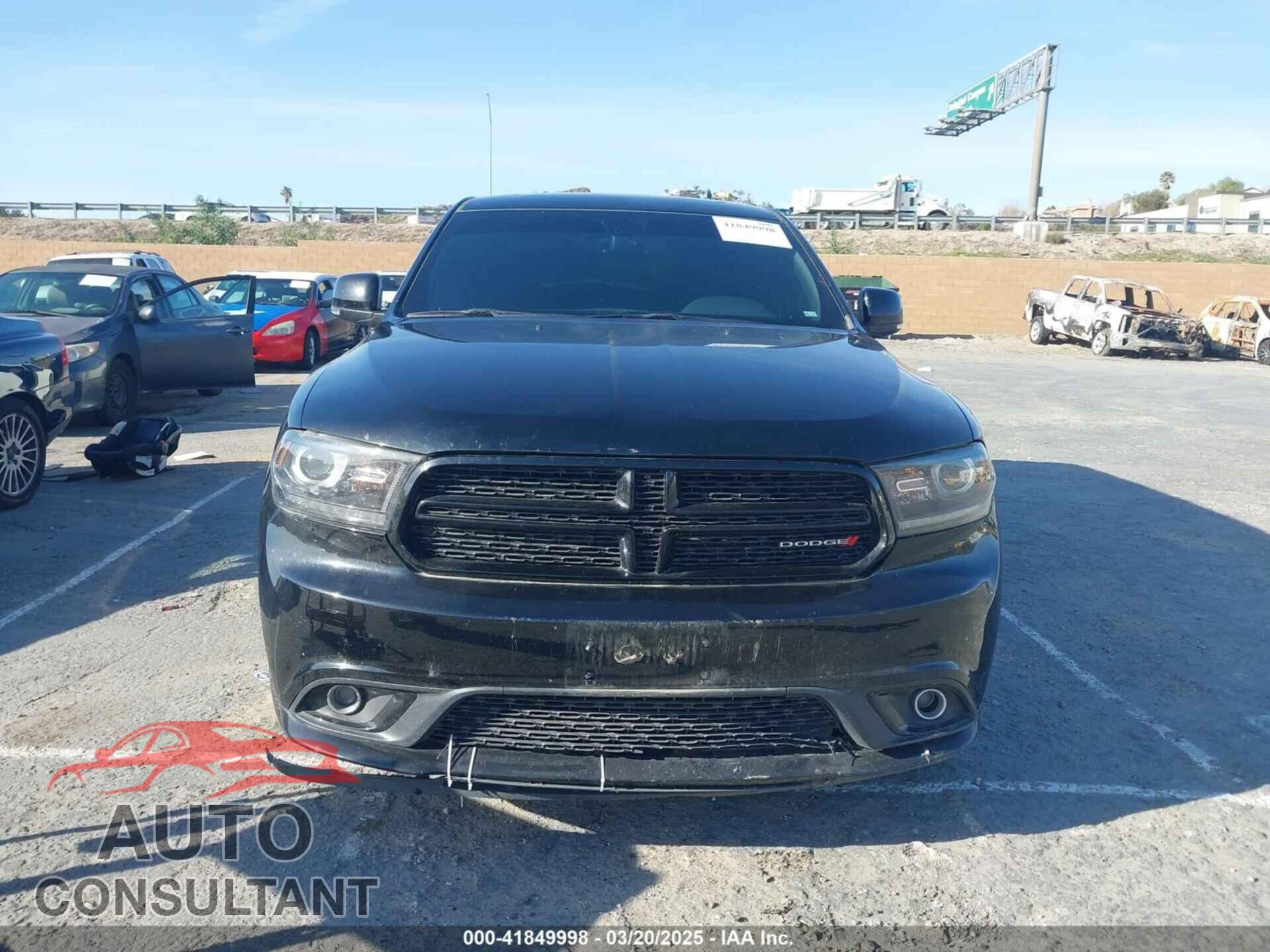 DODGE DURANGO 2017 - 1C4SDJCT6HC643665