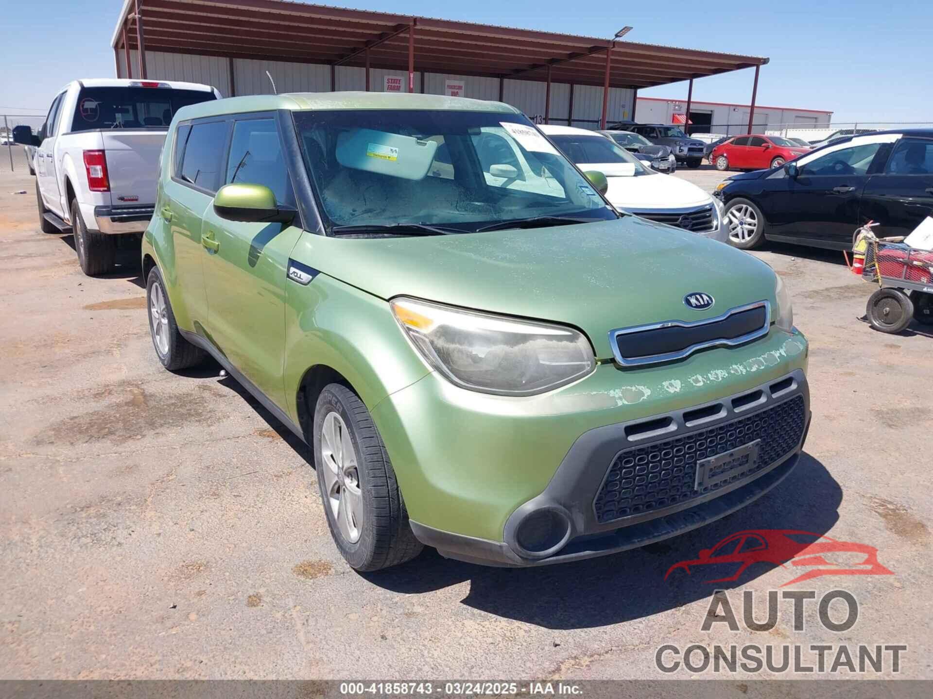 KIA SOUL 2015 - KNDJN2A23F7755435