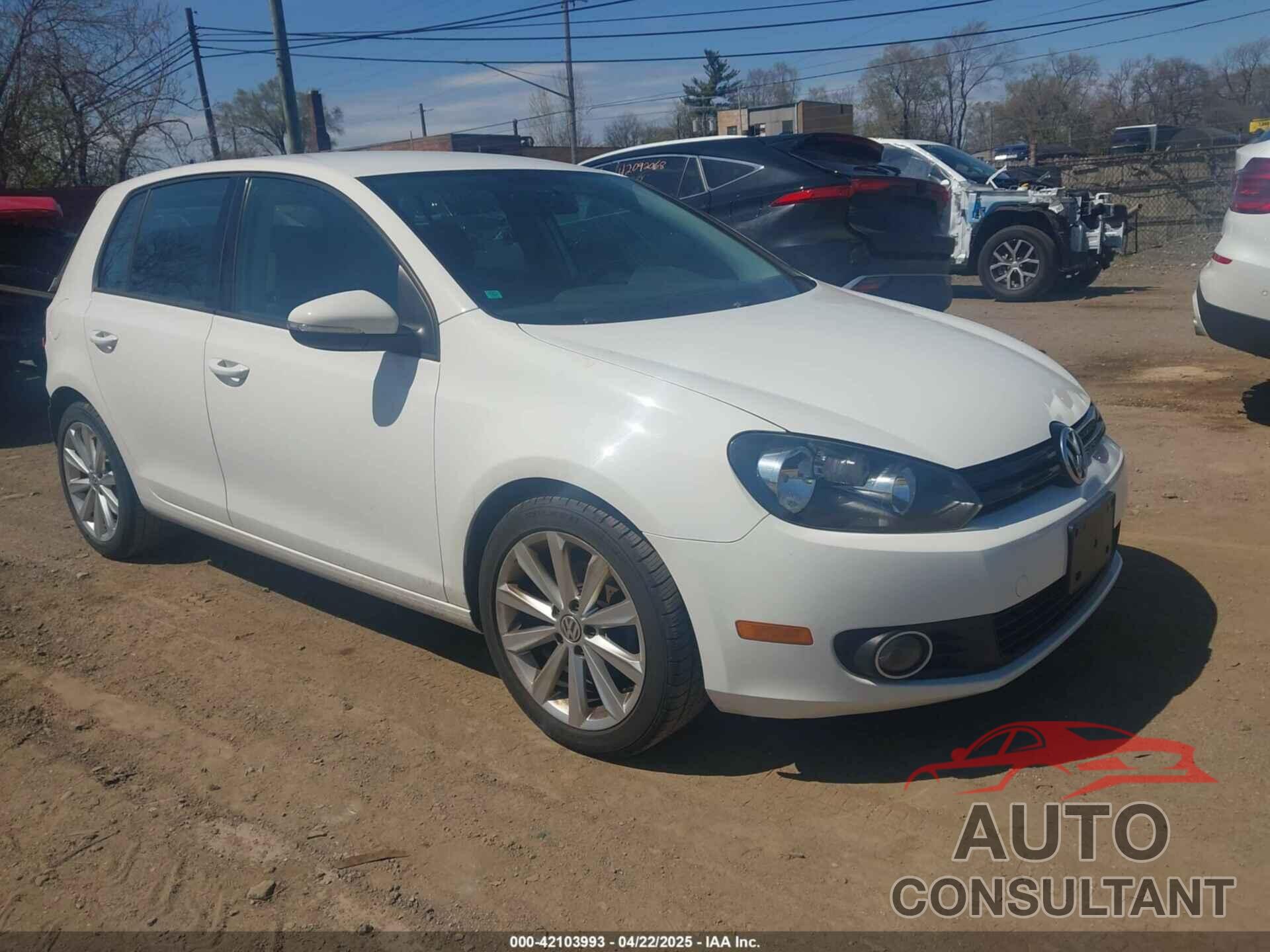 VOLKSWAGEN GOLF 2013 - WVWDM7AJ6DW123617
