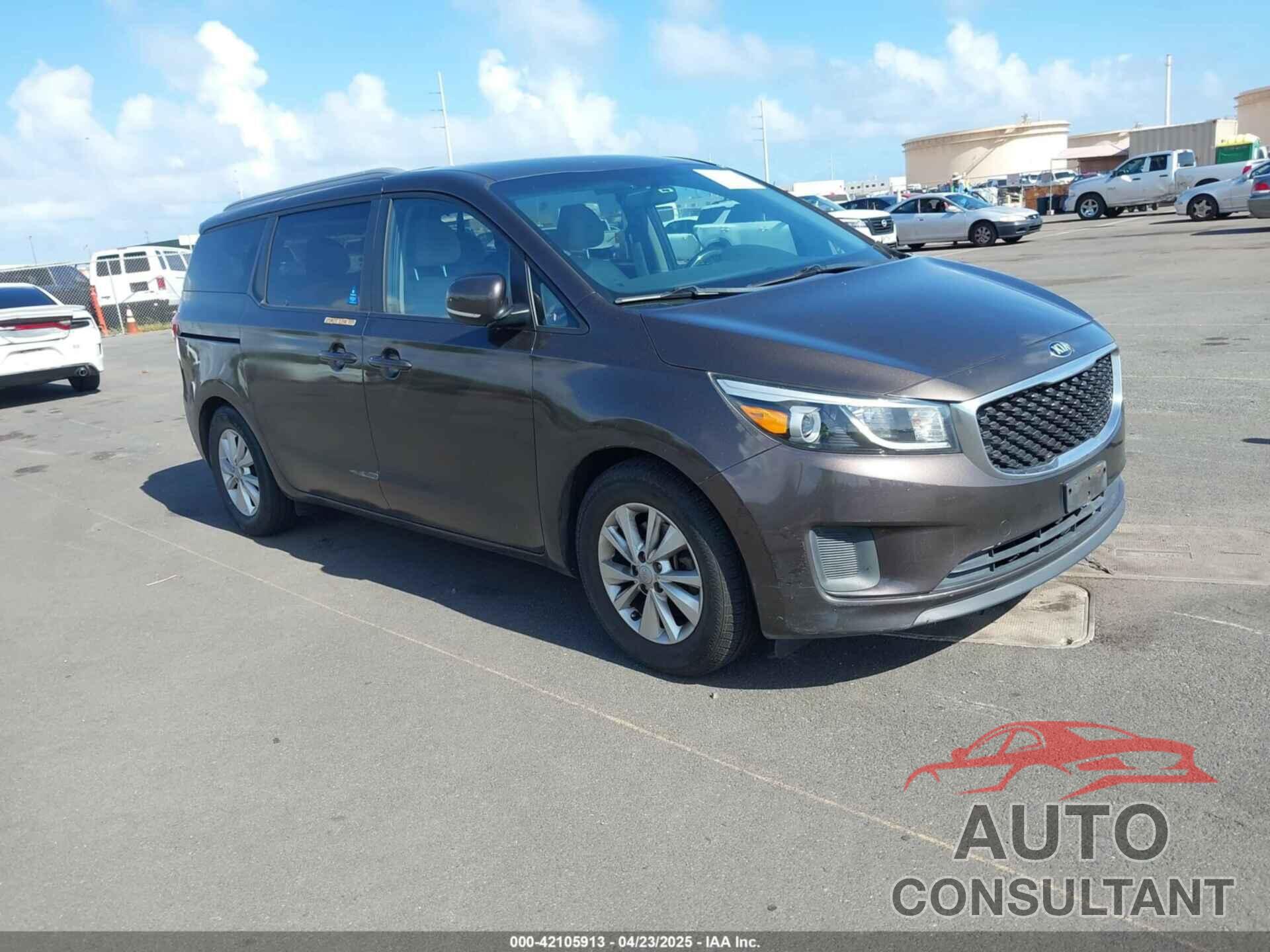 KIA SEDONA 2016 - KNDMB5C13G6168106