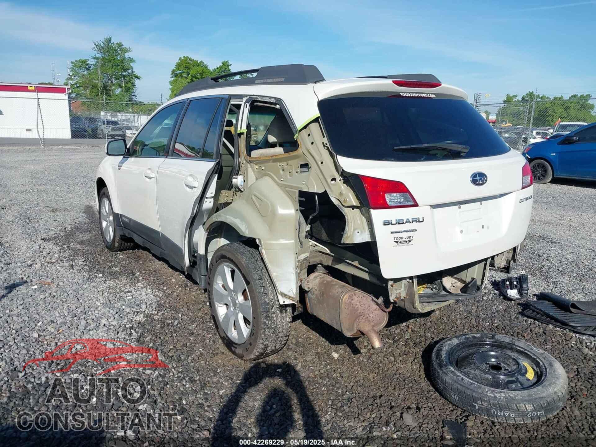 SUBARU OUTBACK 2012 - 4S4BRCCC5C3297464