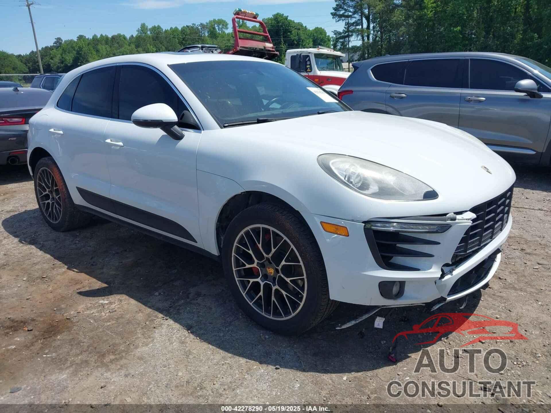 PORSCHE MACAN 2016 - WP1AB2A58GLB51308