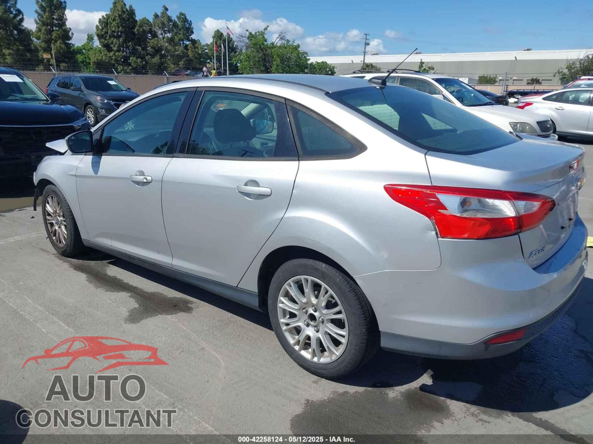 FORD FOCUS 2012 - 1FAHP3F2XCL394978