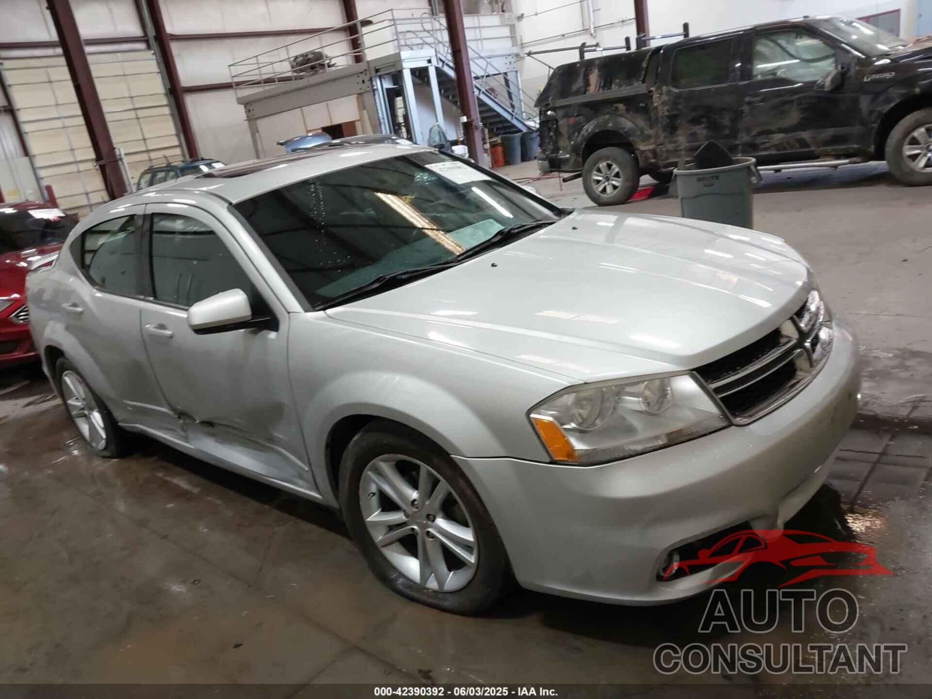 DODGE AVENGER 2012 - 1C3CDZEG4CN309882