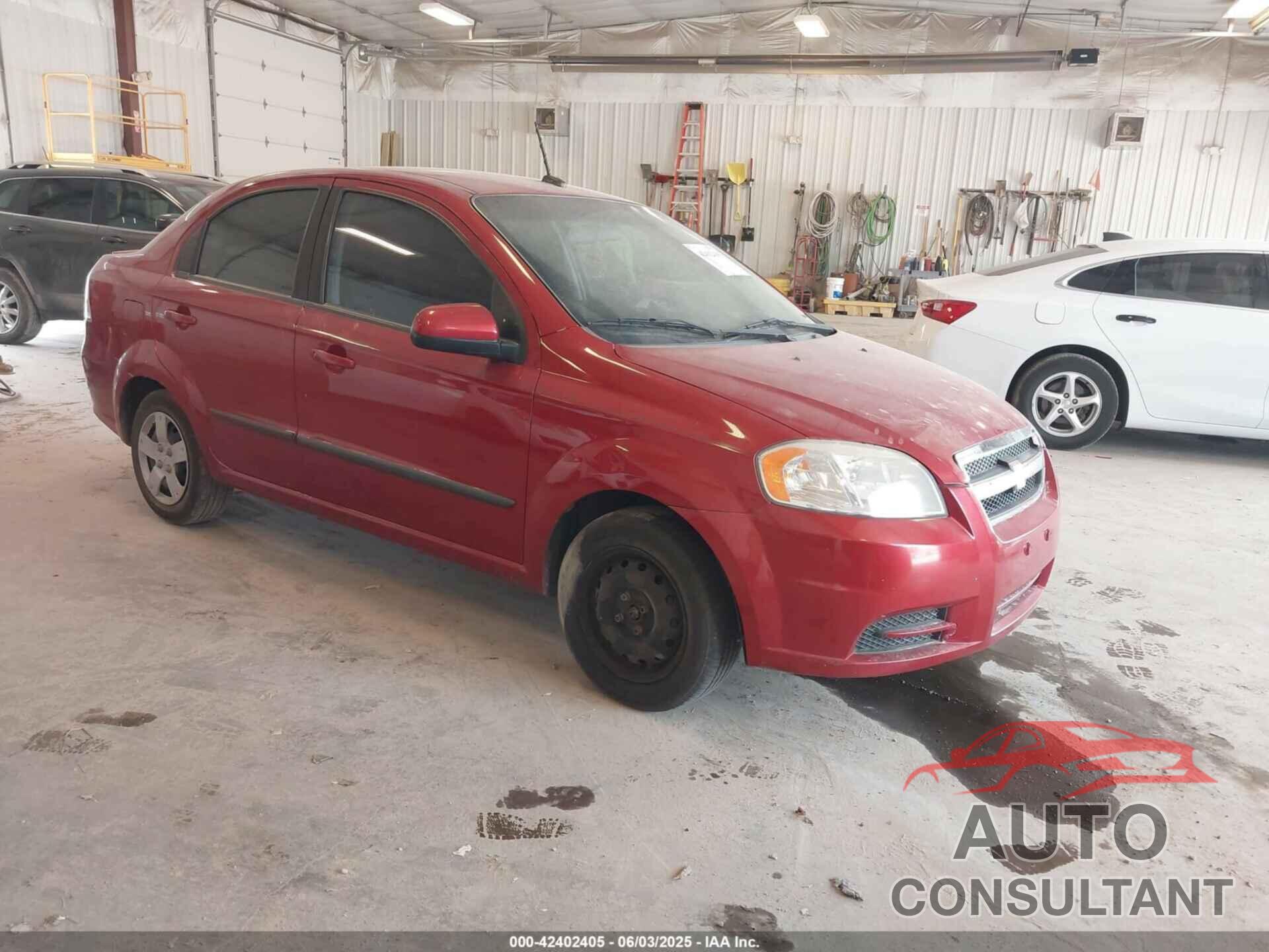 CHEVROLET AVEO 2010 - KL1TD5DE0AB101444
